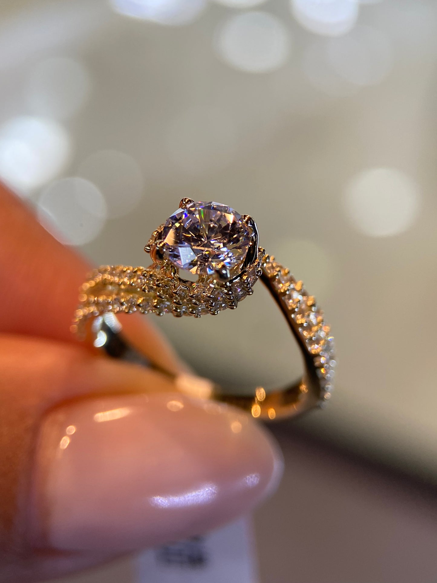 Anillo Italia en oro