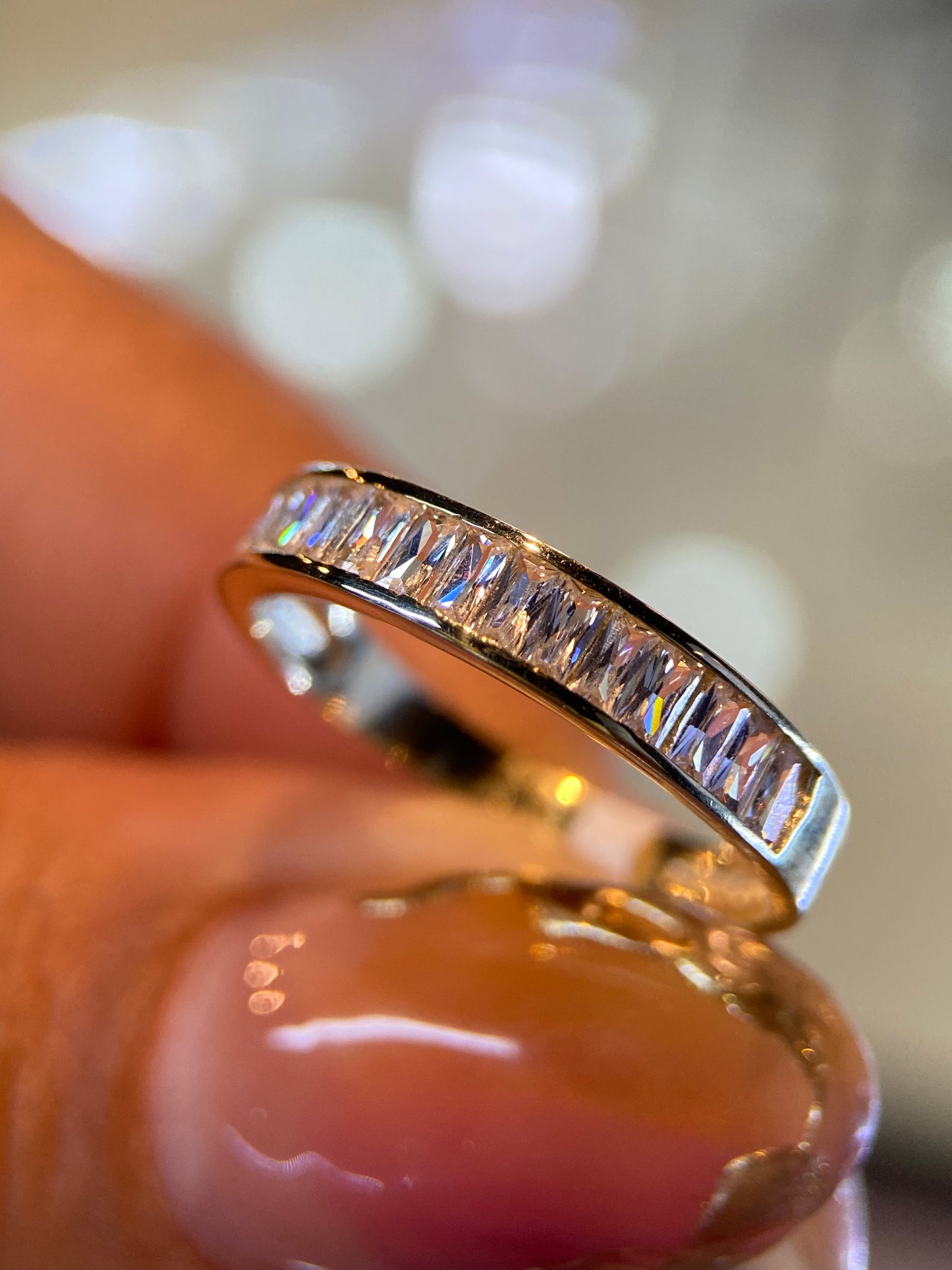 Anillo de compromiso en oro