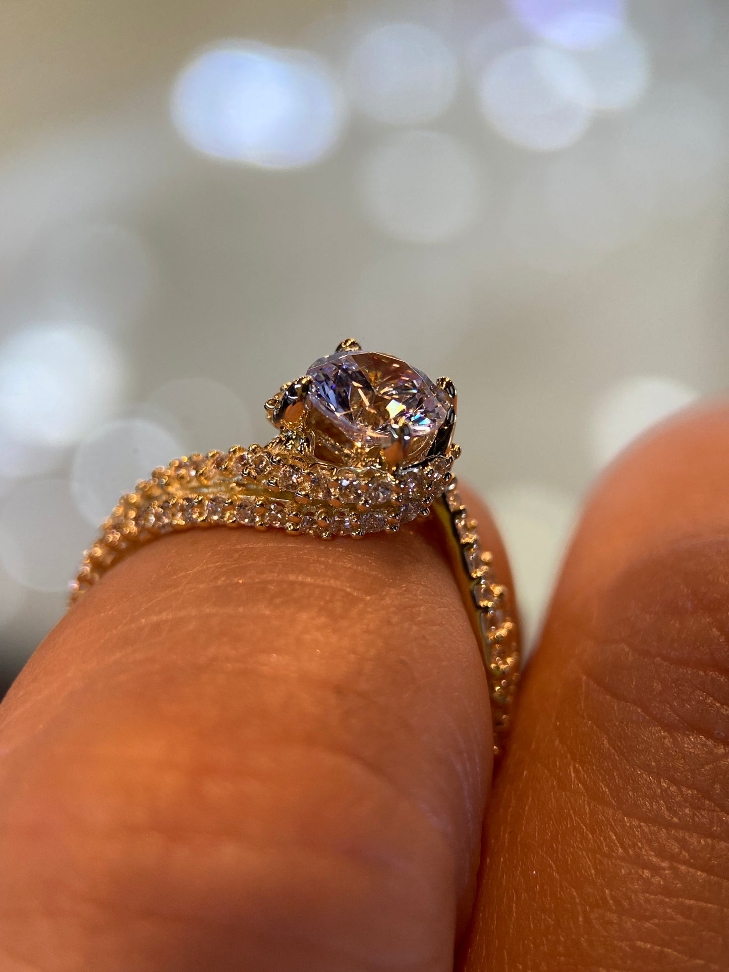 Anillo Italia en oro