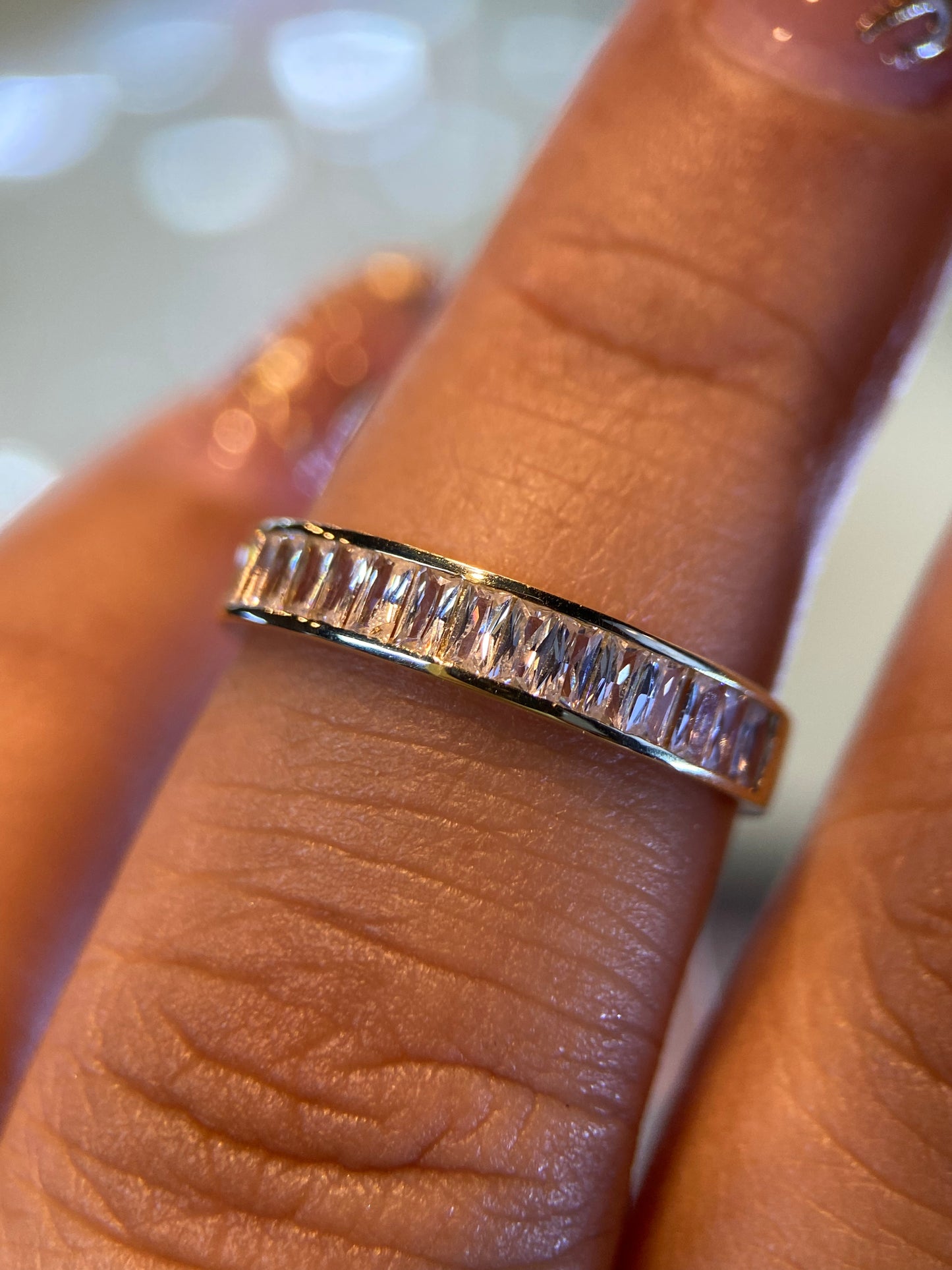 Anillo de compromiso en oro