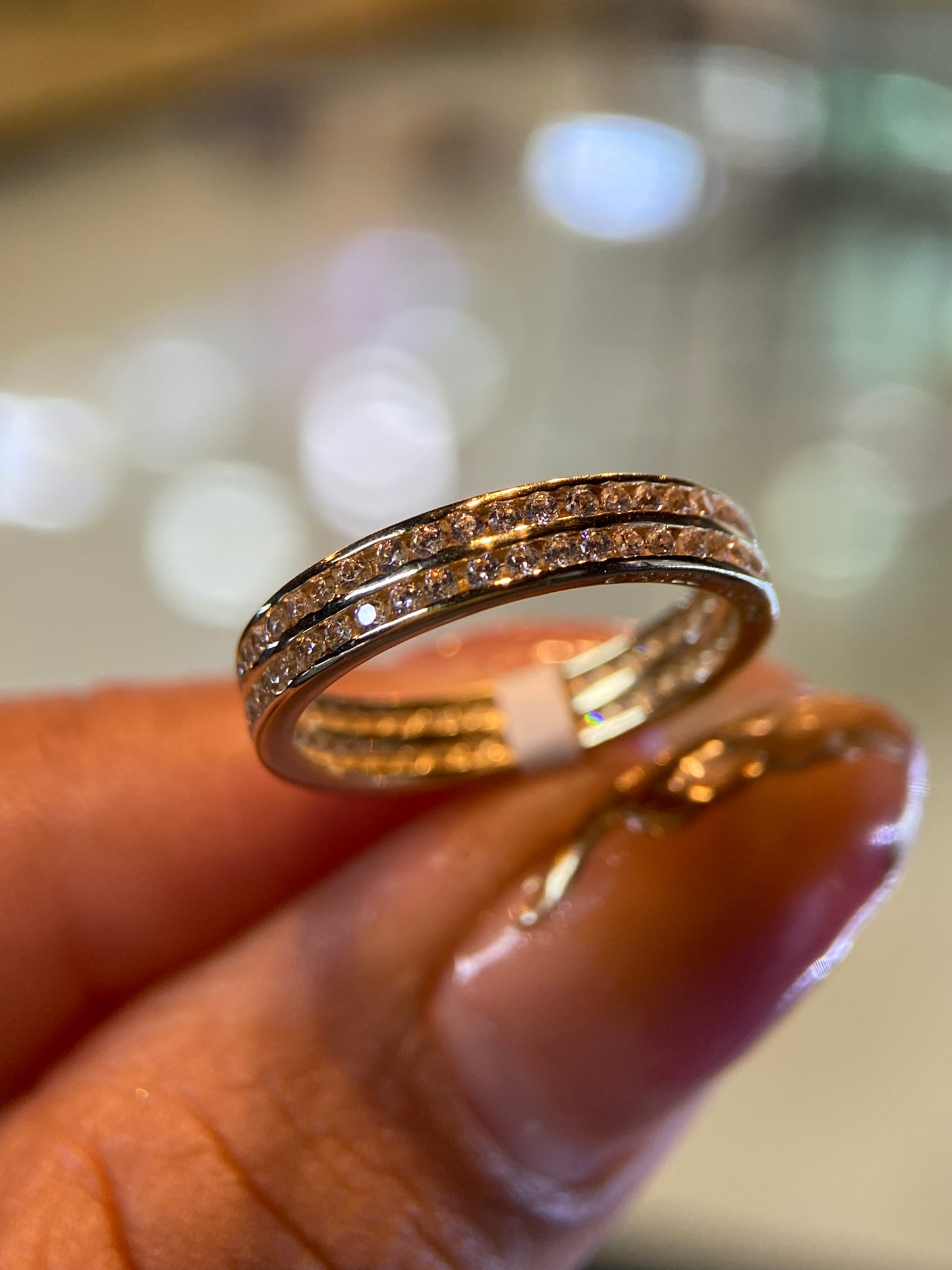 Anillo de compromiso en oro
