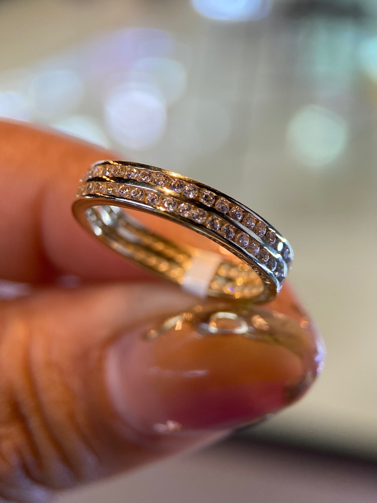 Anillo de compromiso en oro