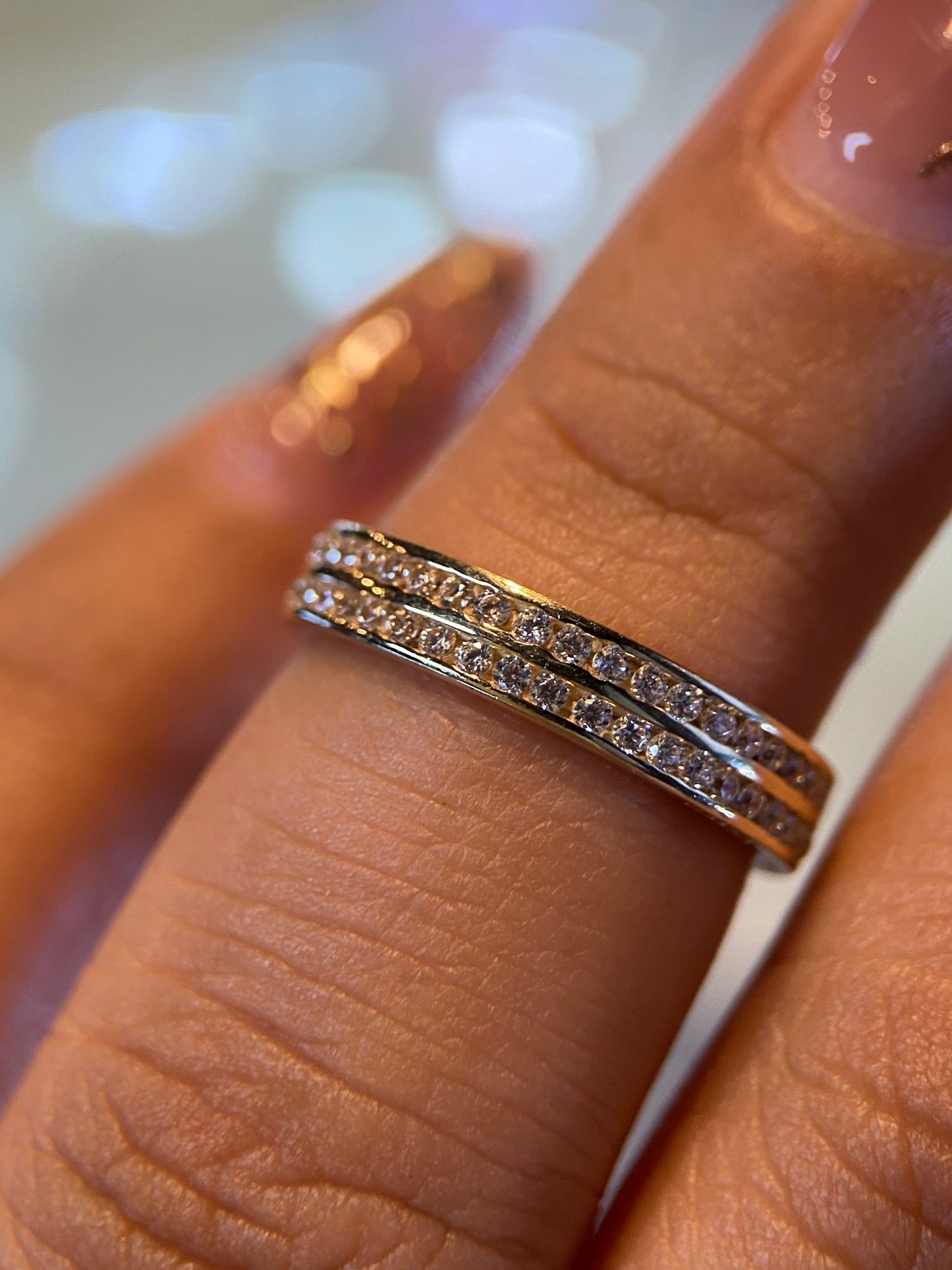 Anillo de compromiso en oro