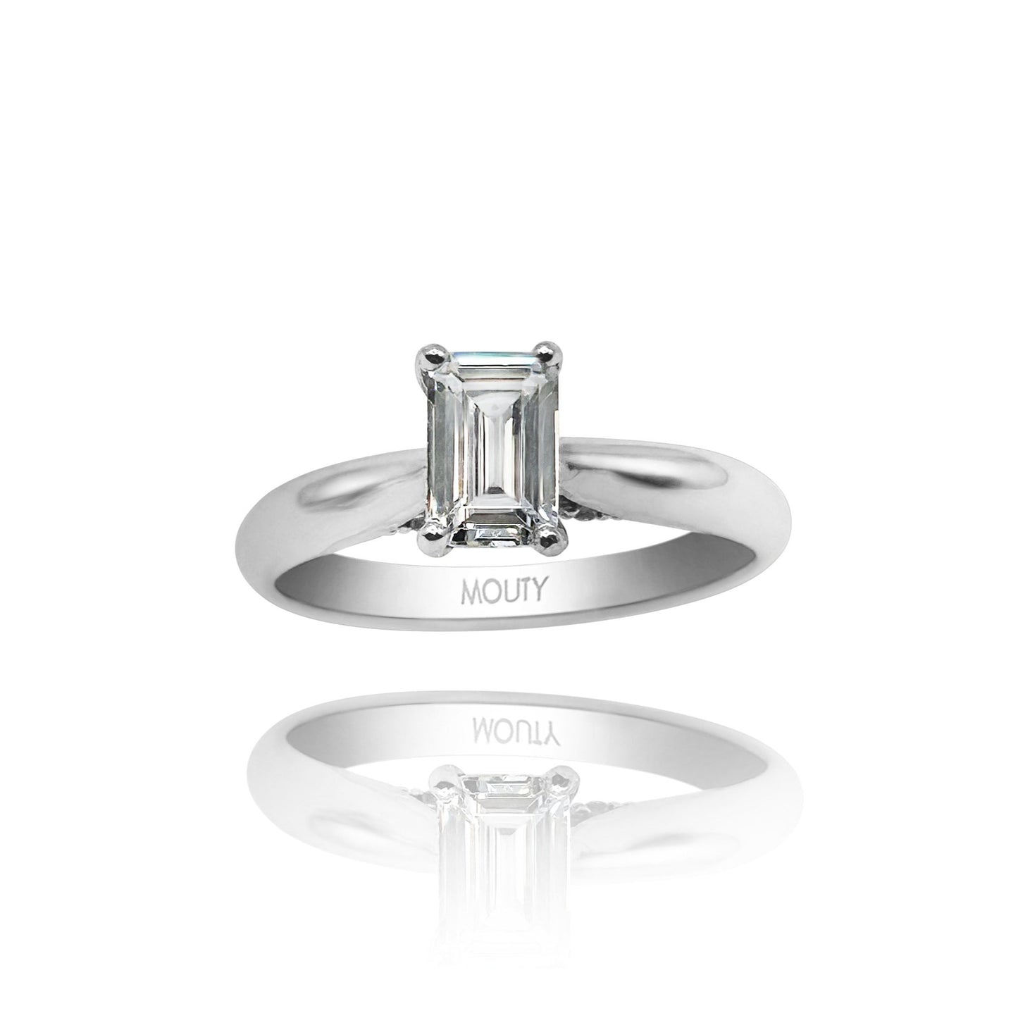 Anillo de compromiso en oro