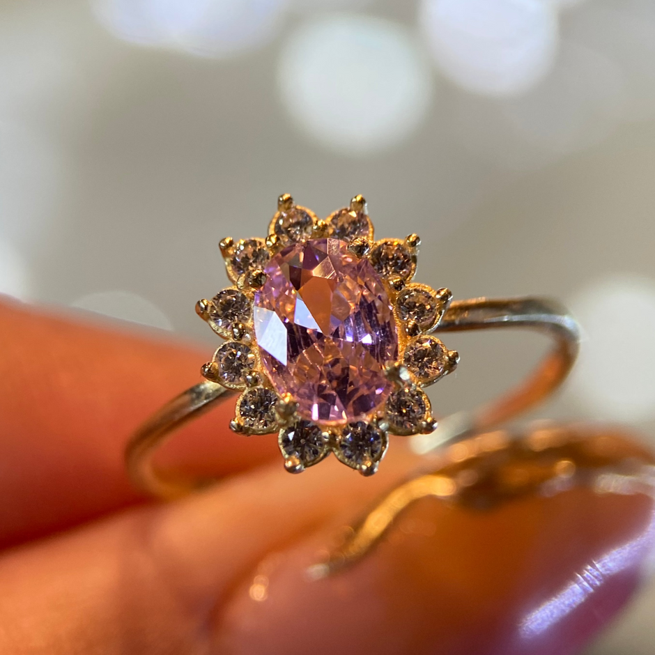 Anillo de compromiso en oro