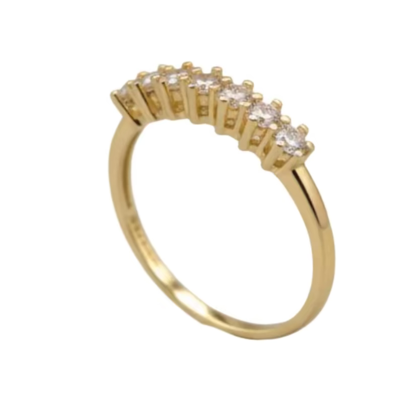 Anillo de compromiso en oro