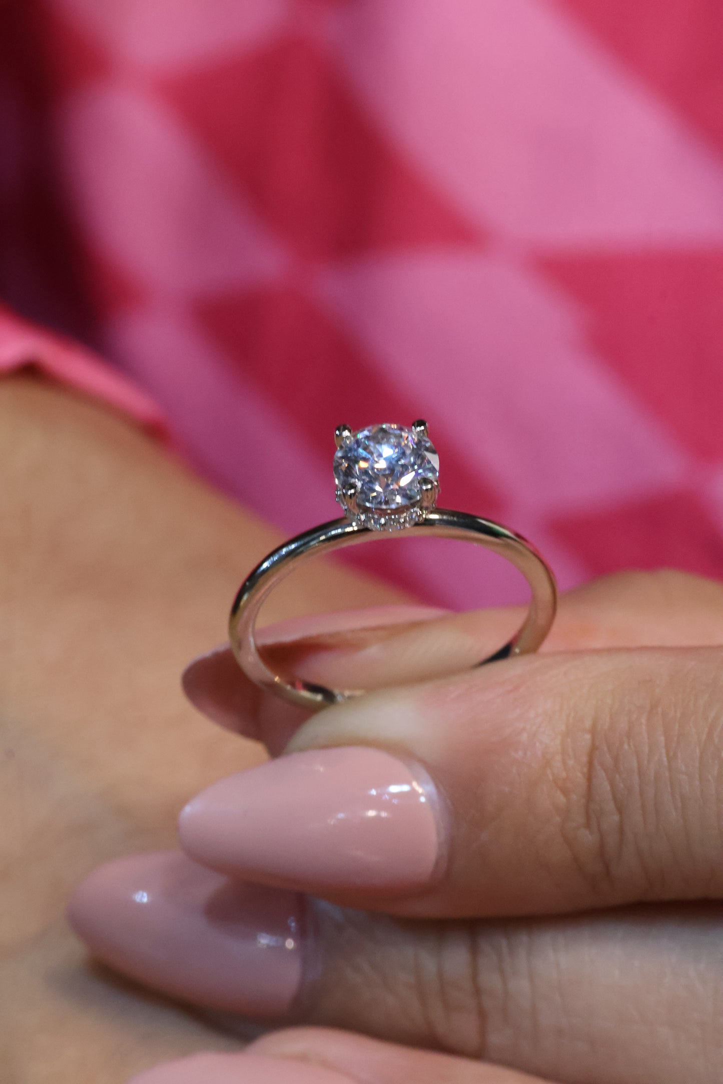 Anillo de compromiso en oro