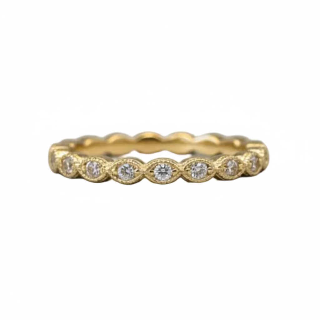 Anillo de compromiso en oro