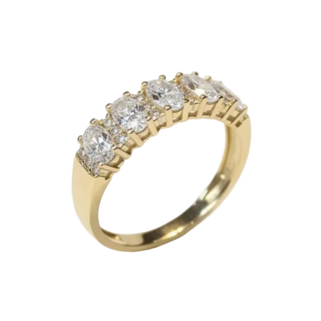 Anillo de compromiso en oro