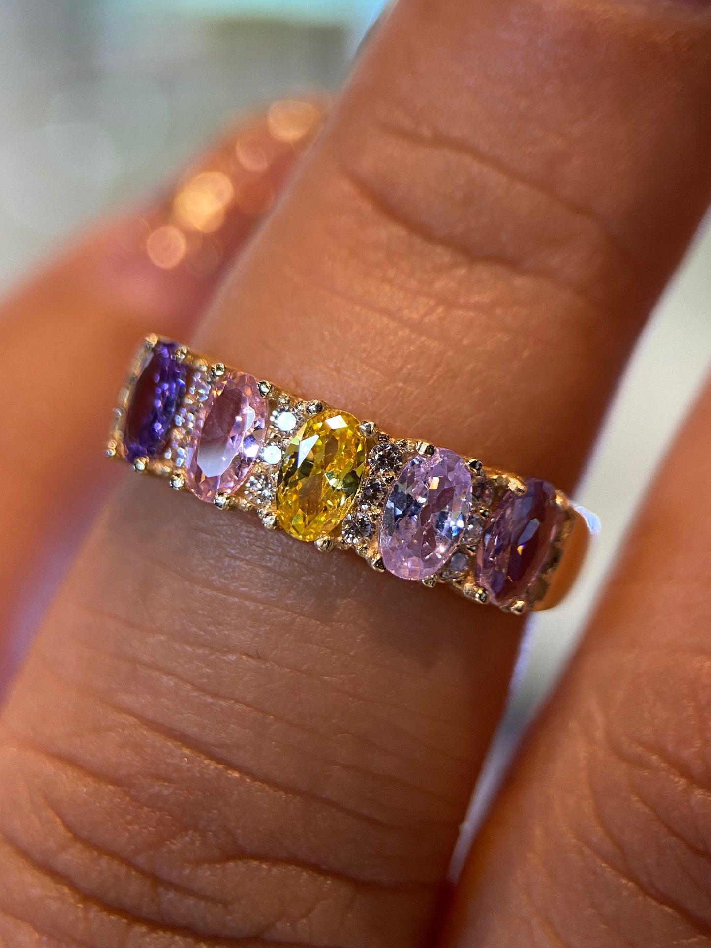 Anillo de compromiso en oro
