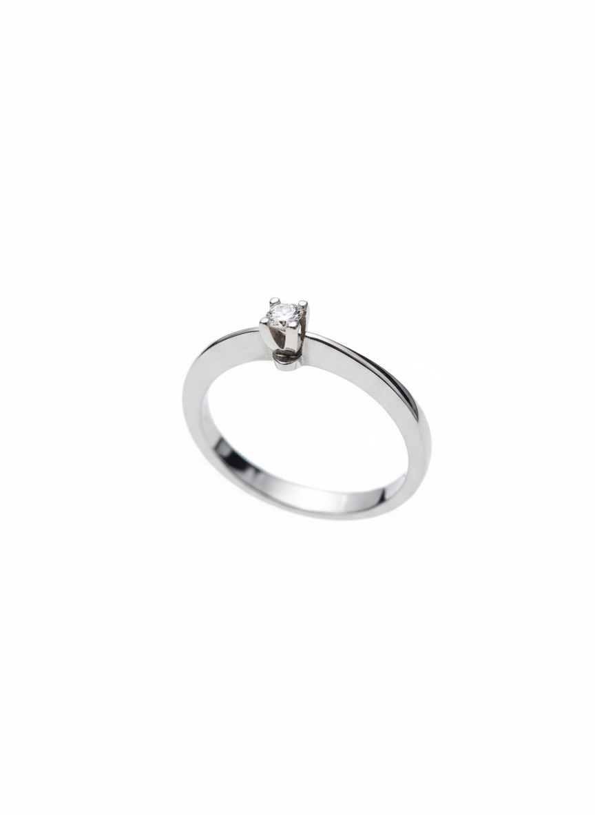 Anillo OF1015 en oro 0.10ct