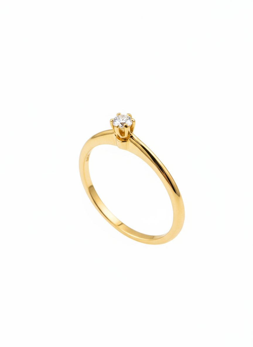 Anillo OF1179 en oro 0.15ct