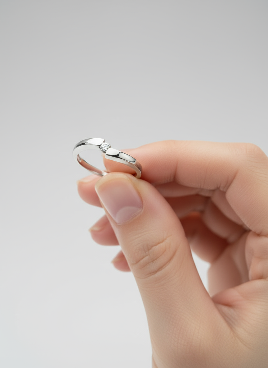 Anillo OF1505 en oro 0.08ct