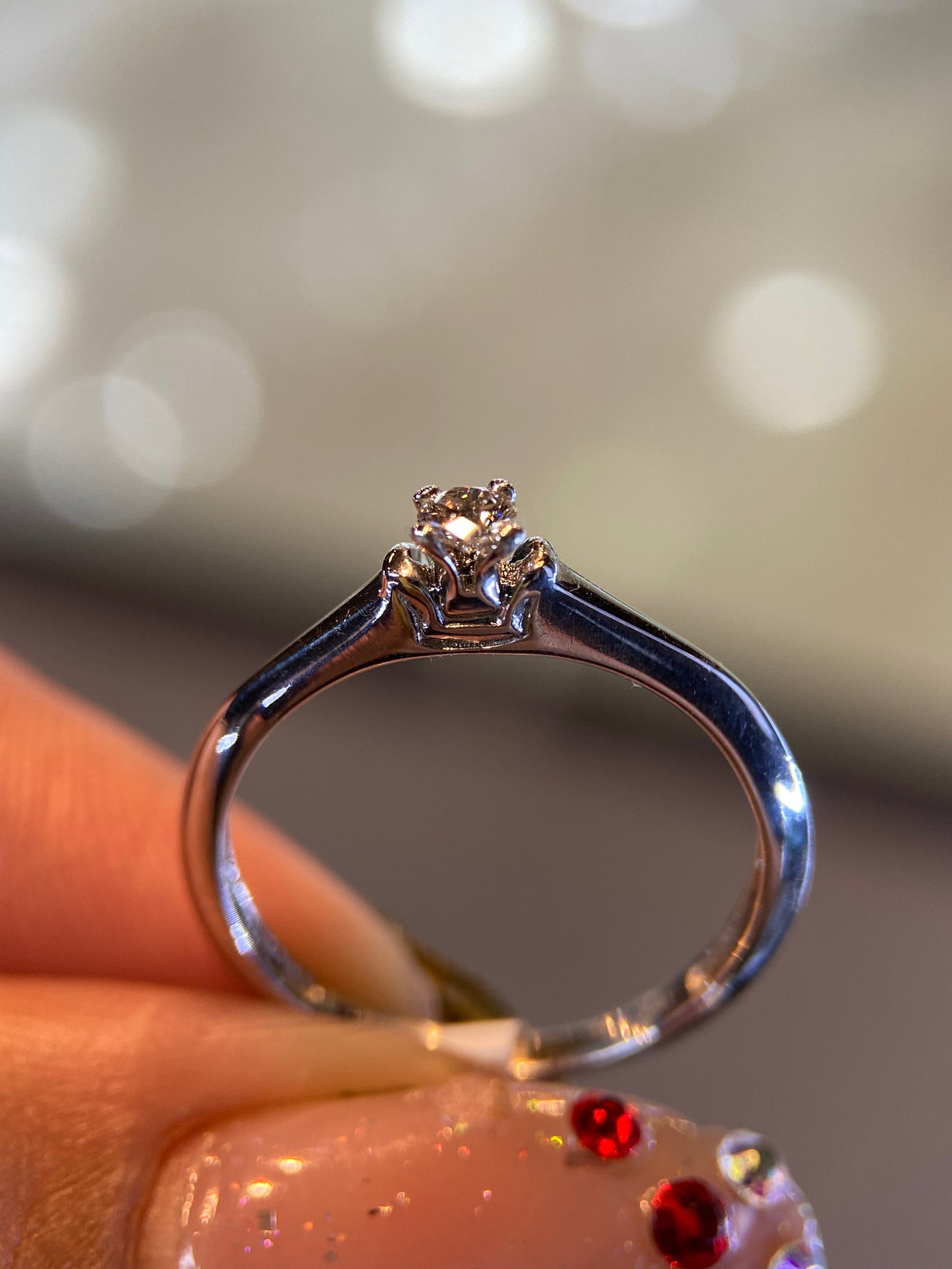 14k Yellow Gold Ring with Diamond Mod: OF1147