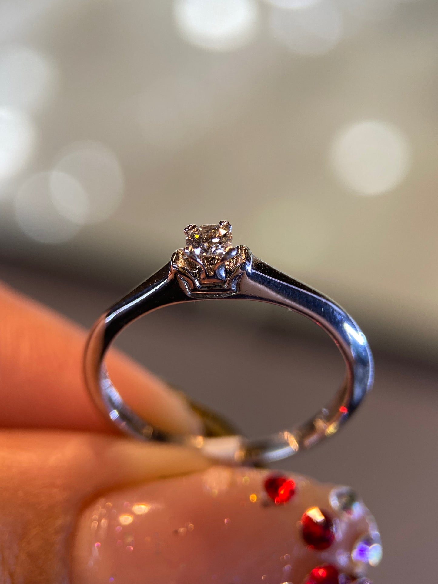 14k Yellow Gold Ring with Diamond Mod: OF1147