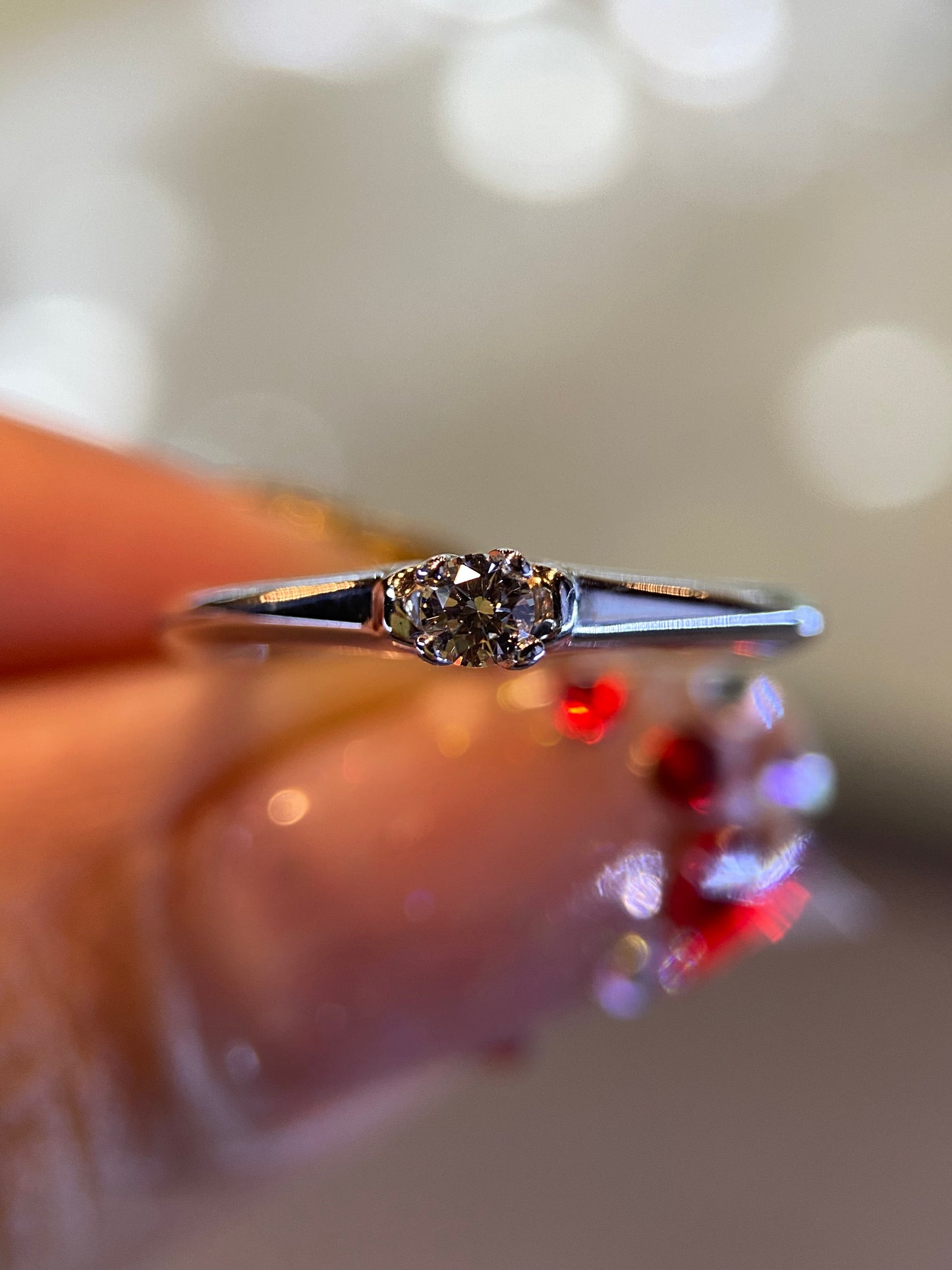 14k Yellow Gold Ring with Diamond Mod: OF1147
