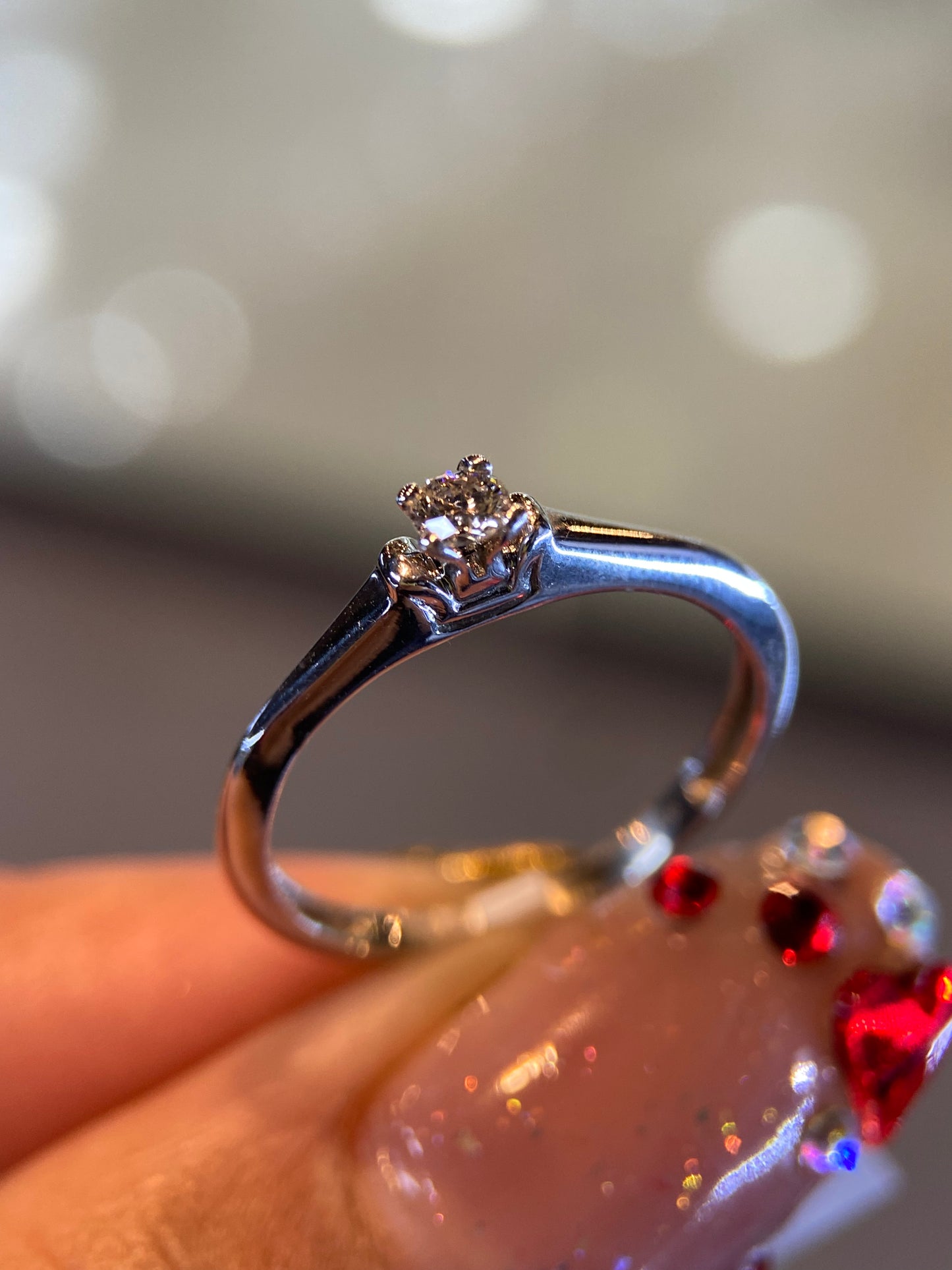 14k Yellow Gold Ring with Diamond Mod: OF1147