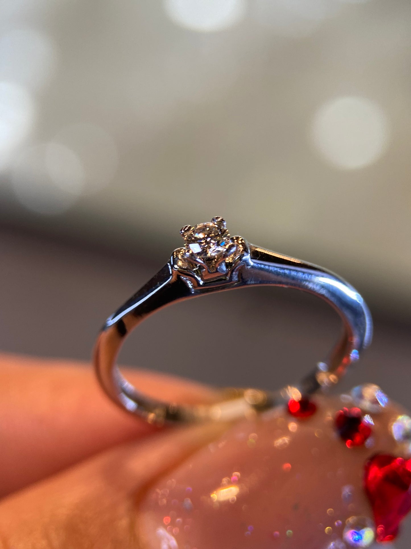 14k Yellow Gold Ring with Diamond Mod: OF1147