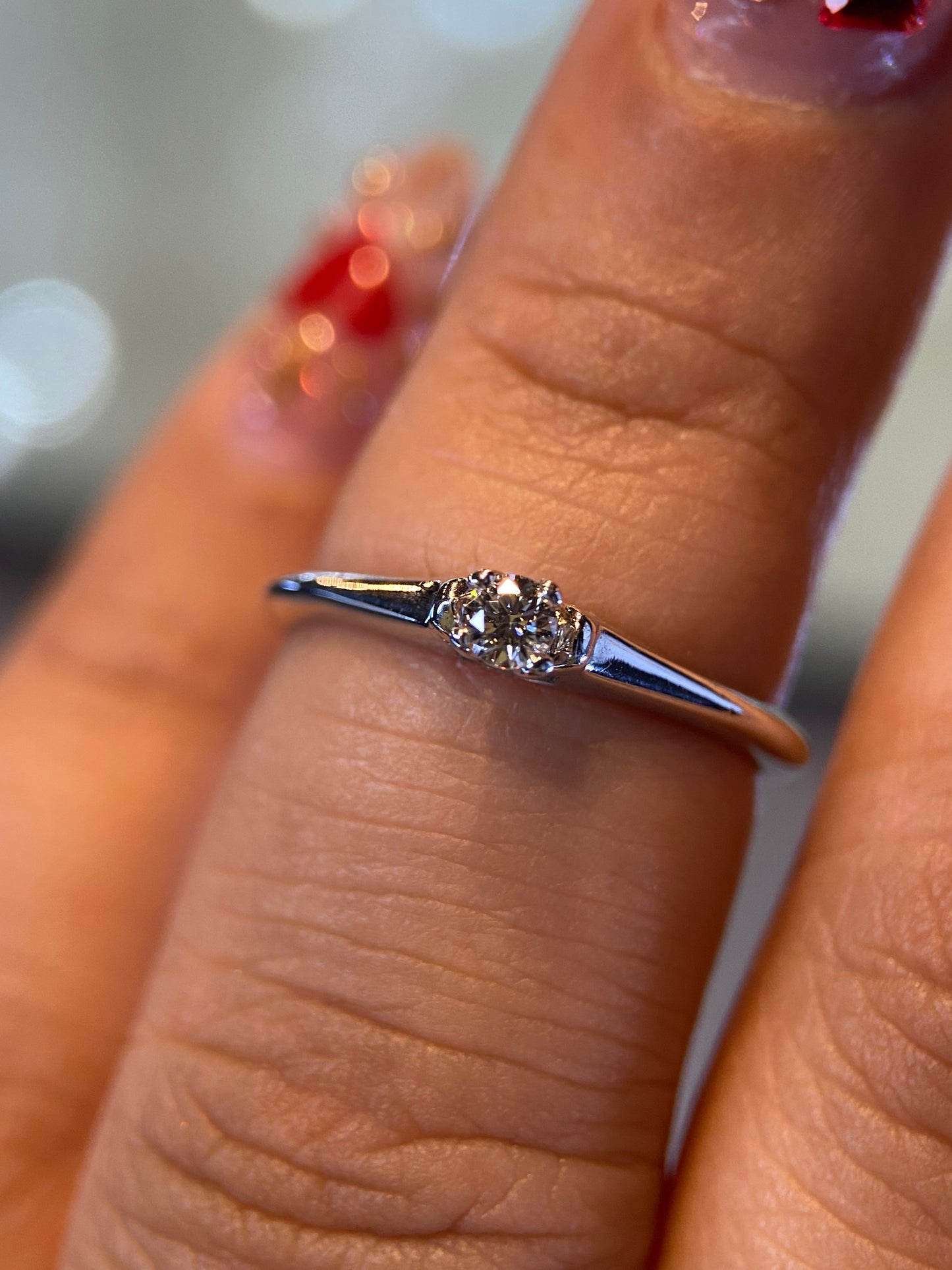 14k Yellow Gold Ring with Diamond Mod: OF1147