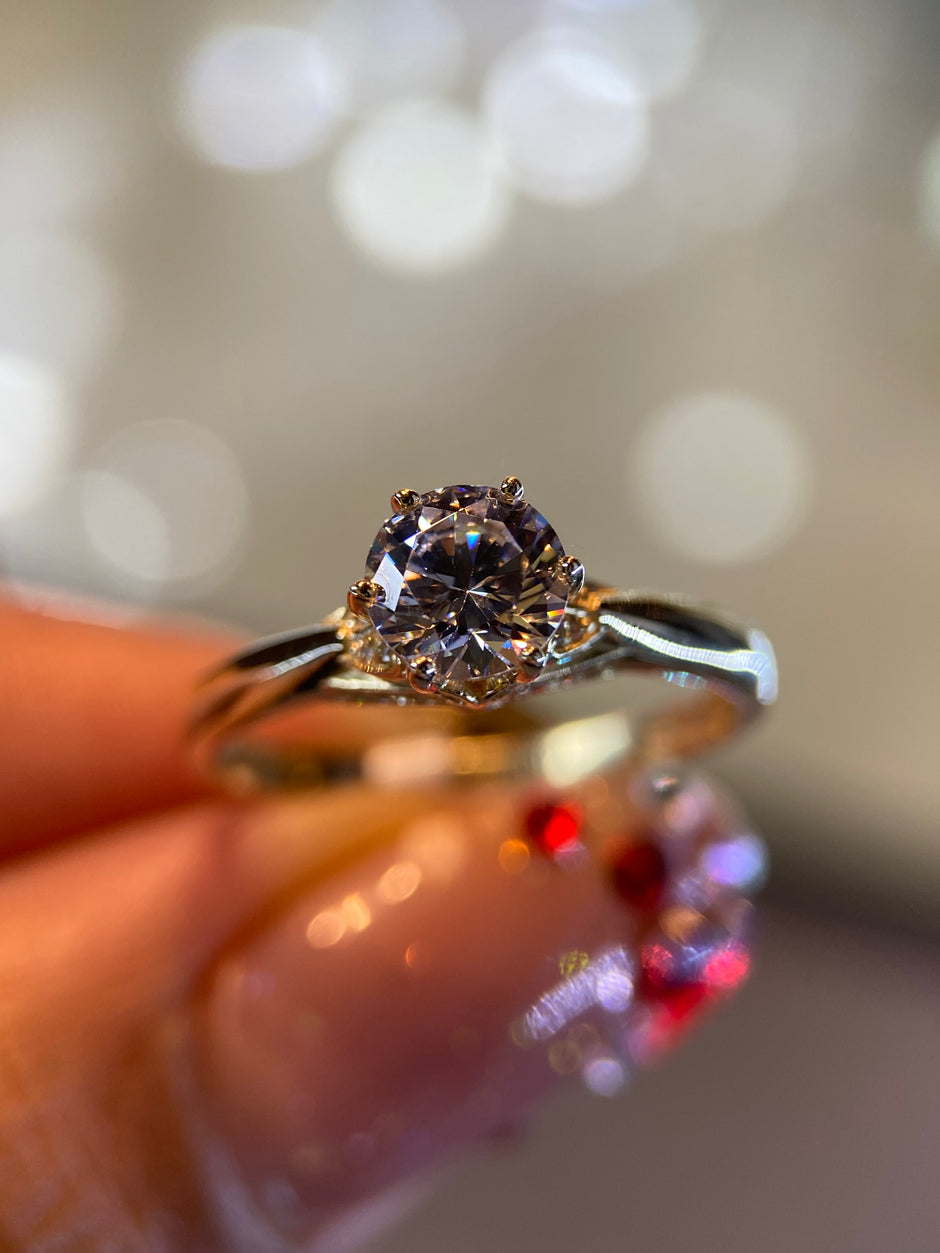 Anillo Jazmin en Oro