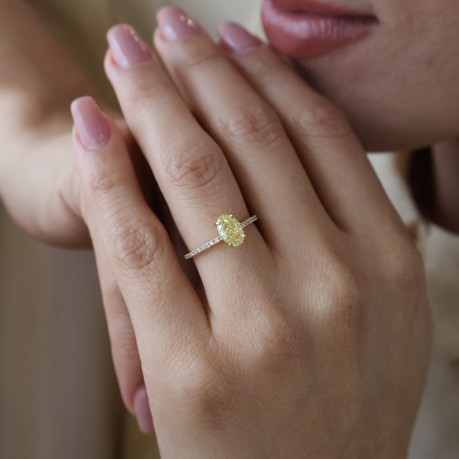 Anillo Bella en Oro 1.00 ct