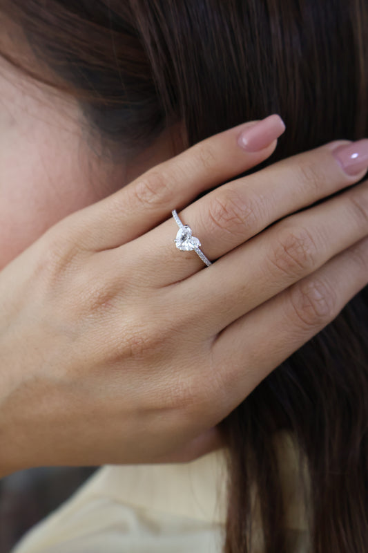 Anillo Agata en Oro 1.00 ct