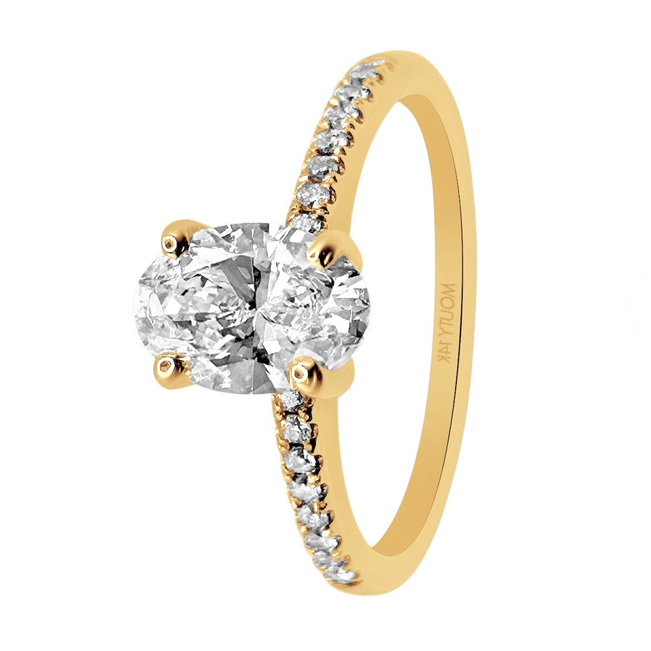 Anillo Emily en oro 1.00ct
