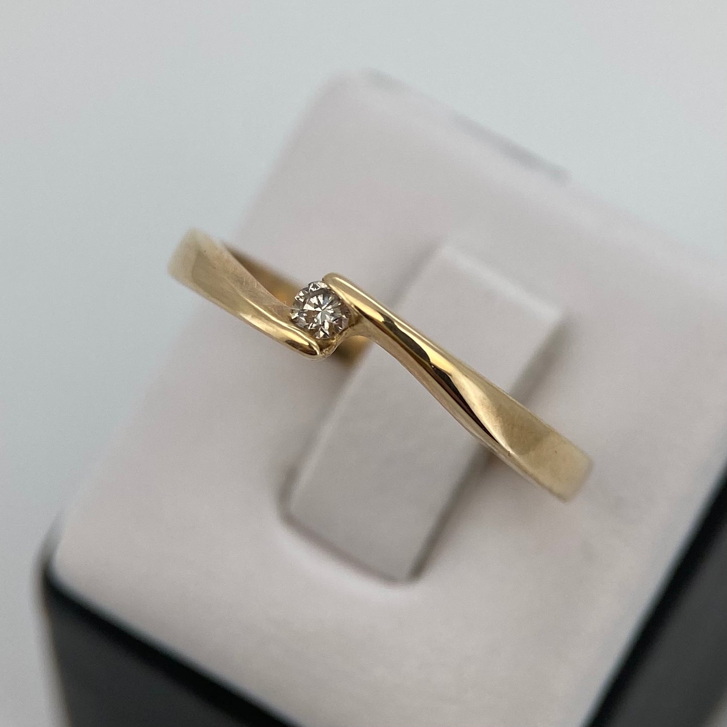 14k Yellow Gold Ring with Diamond Mod: OF1599