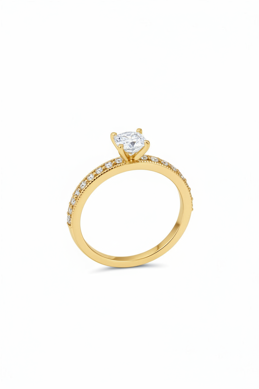 Anillo Colmar en oro 0.50 ct