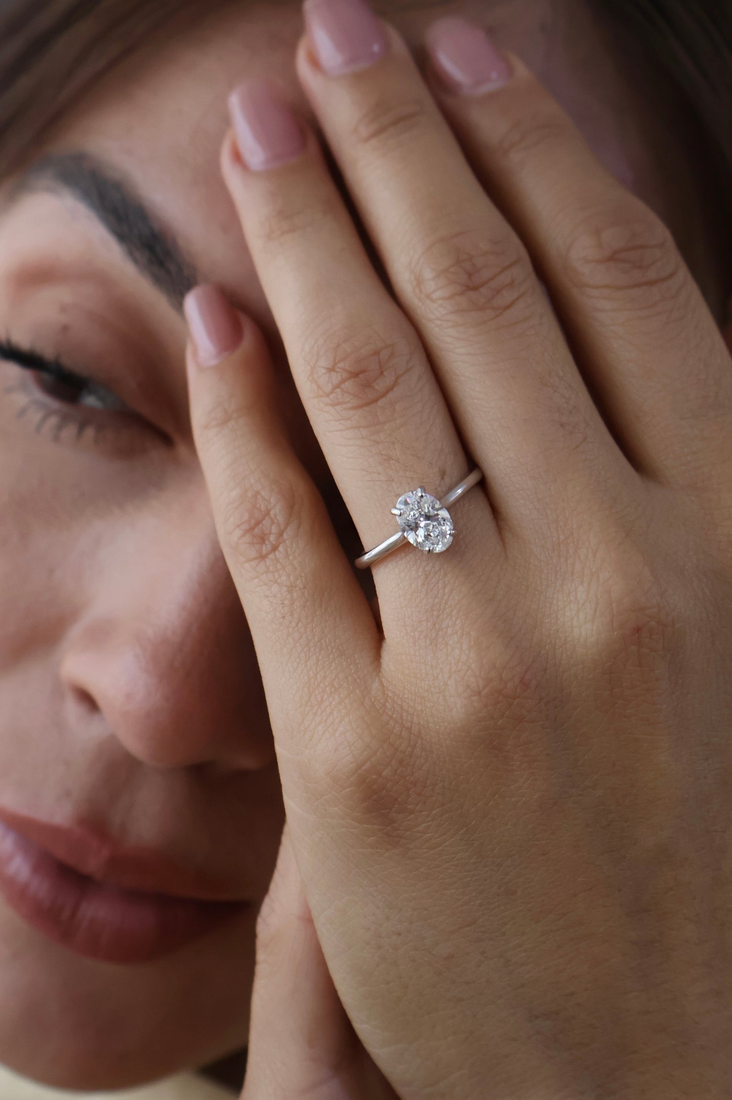 Anillo de compromiso en oro
