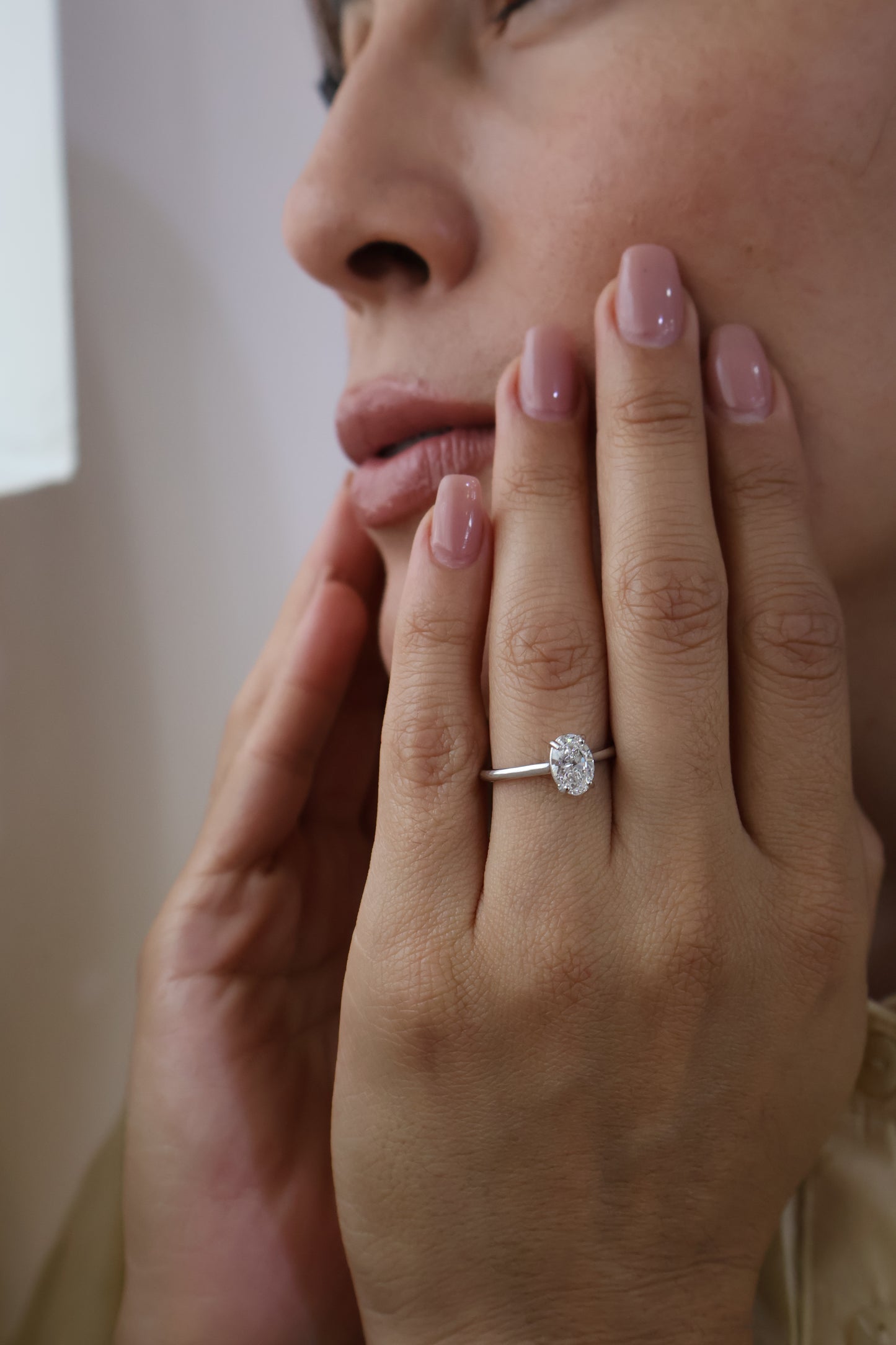 Anillo de compromiso en oro