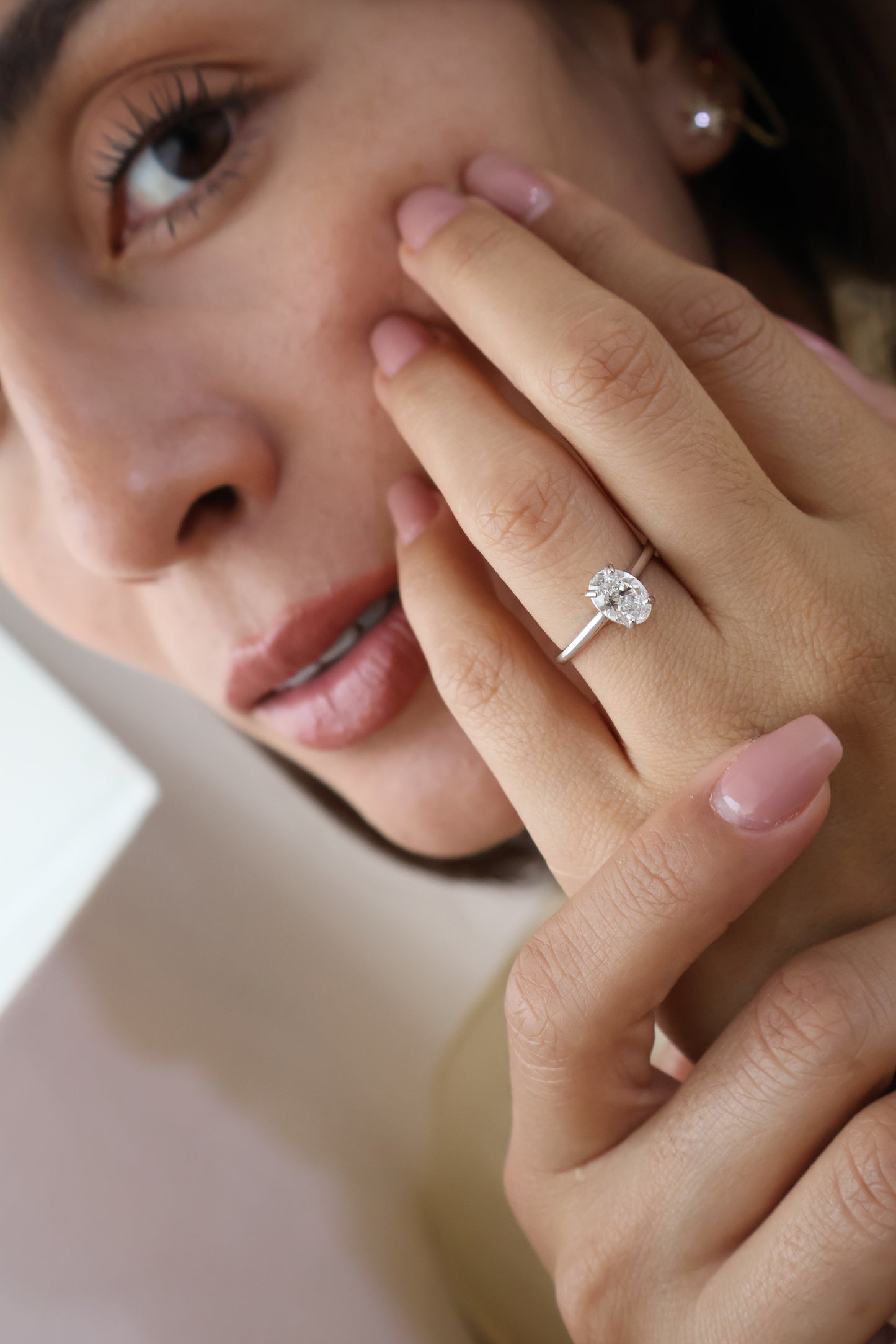 Anillo de compromiso en oro
