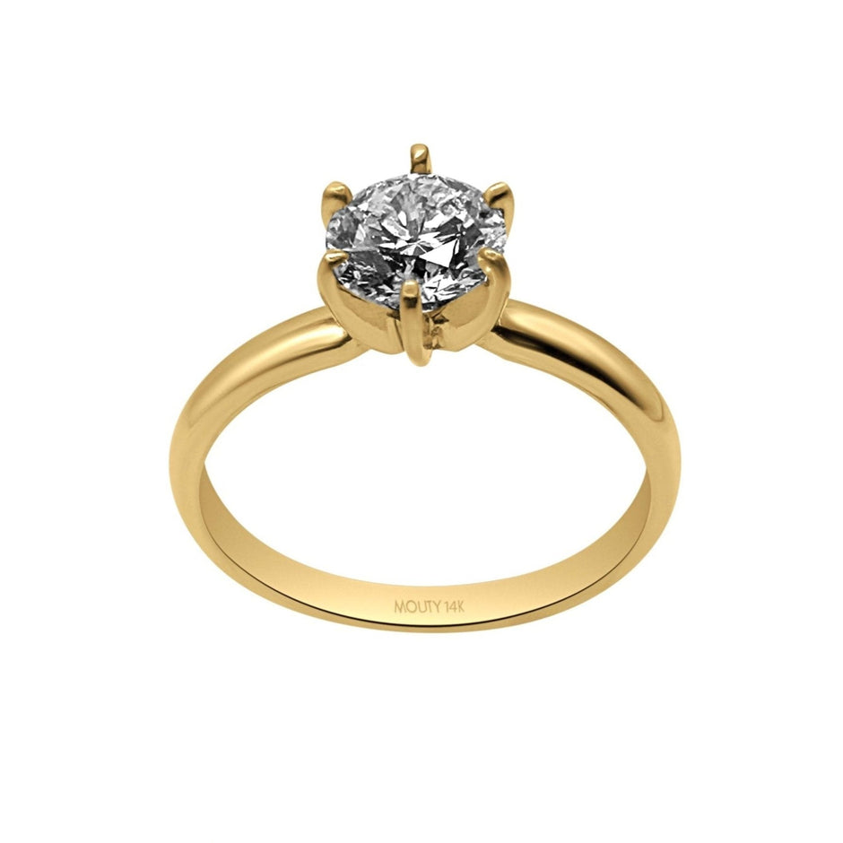 Anillo Amelie en oro 1.00 ct