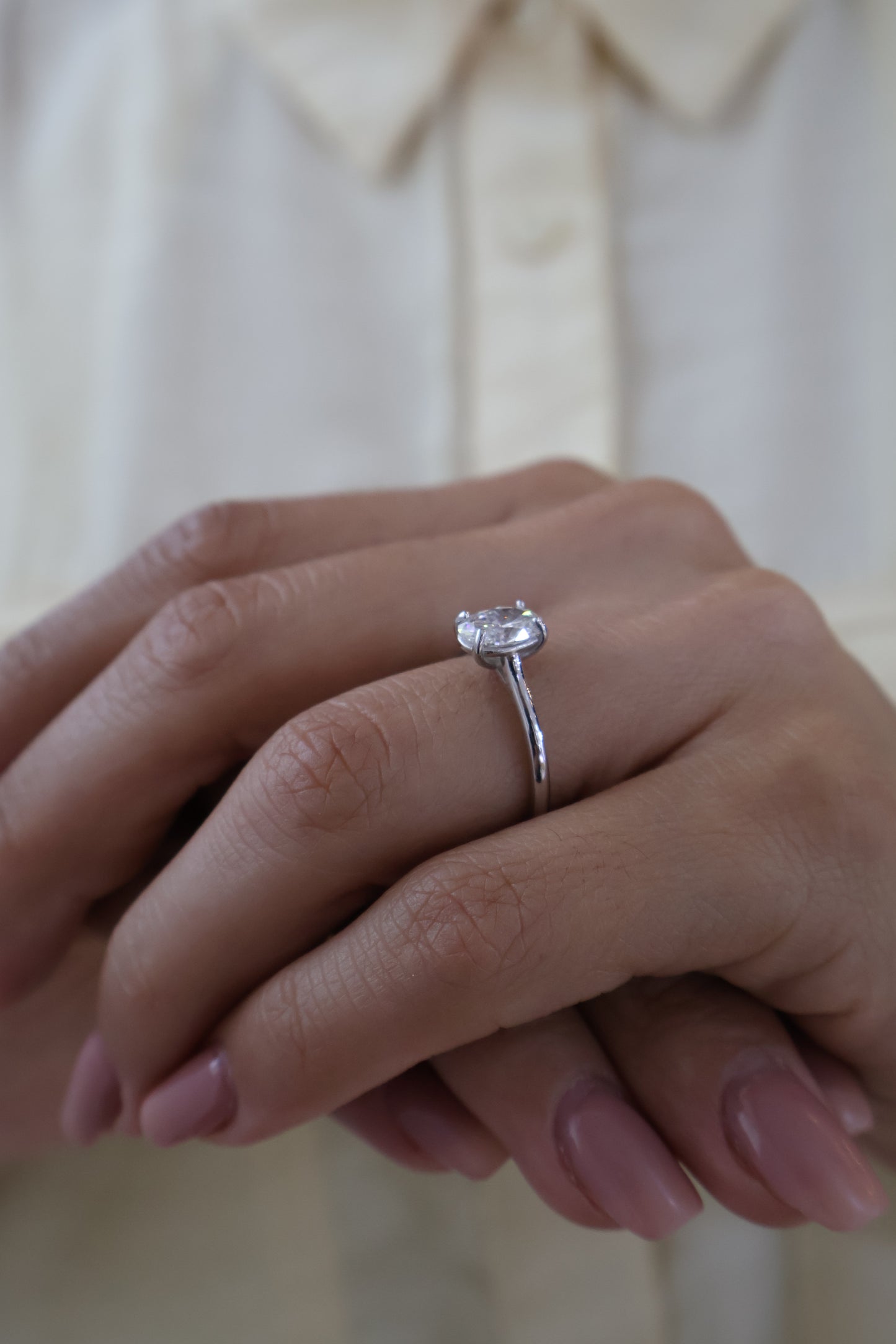 Anillo de compromiso en oro