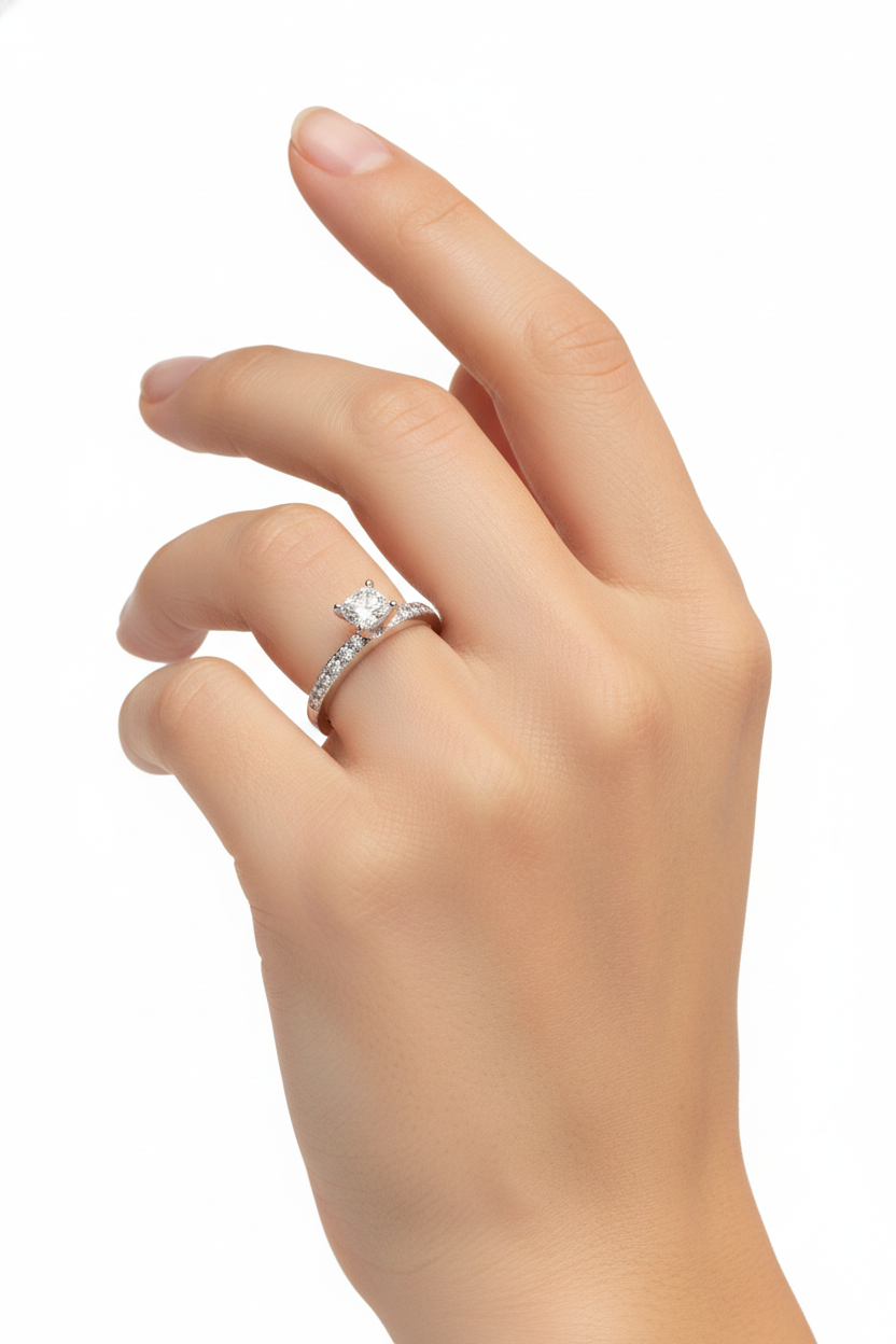 Anillo Colmar en oro 0.50 ct