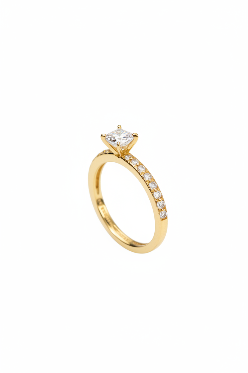 Anillo Colmar en oro 0.50 ct