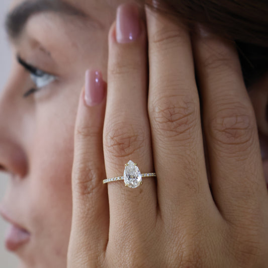 Anillo Cristina en Oro 1.00ct