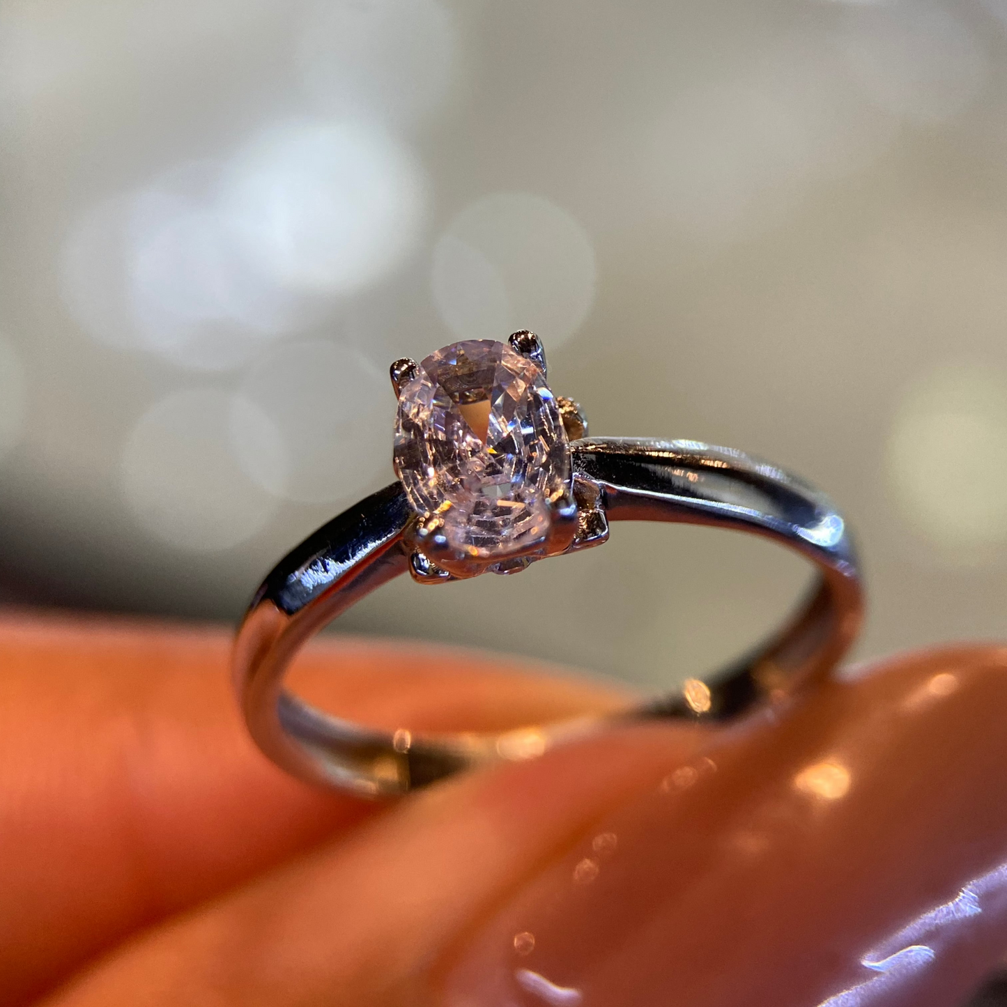 Anillo de compromiso en oro