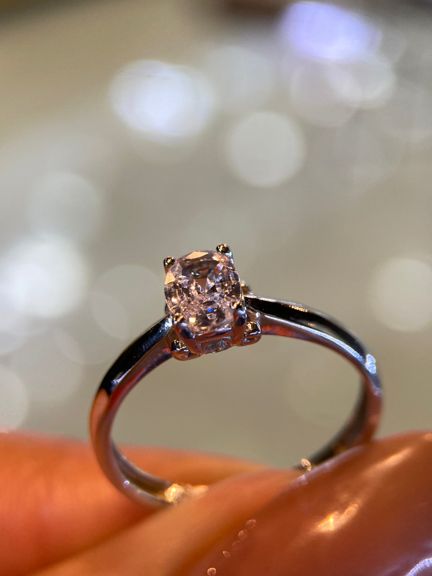Anillo de compromiso en oro