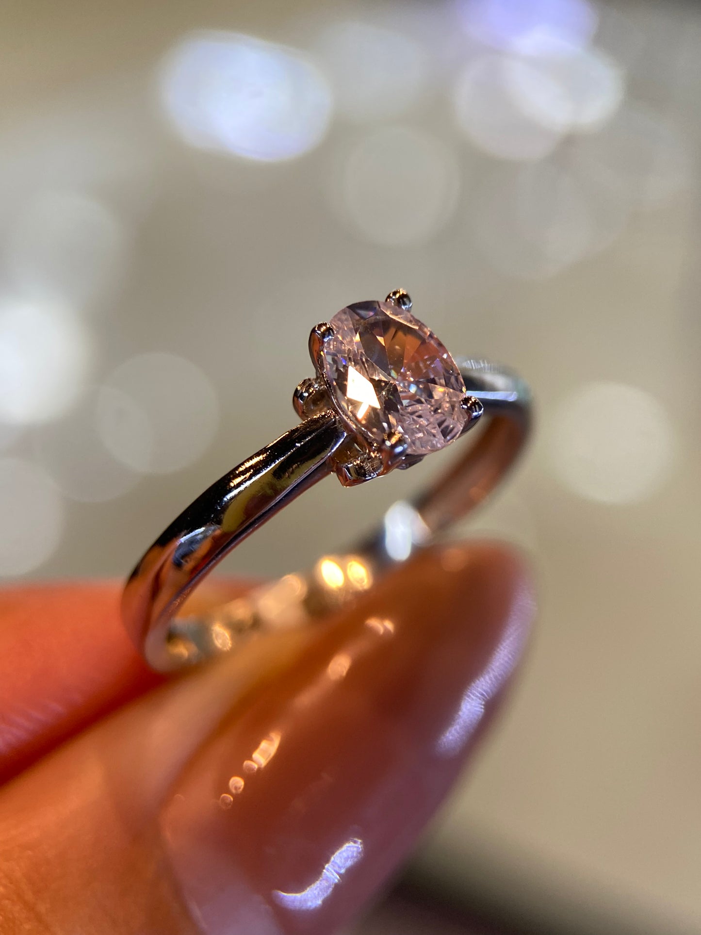 Anillo de compromiso en oro