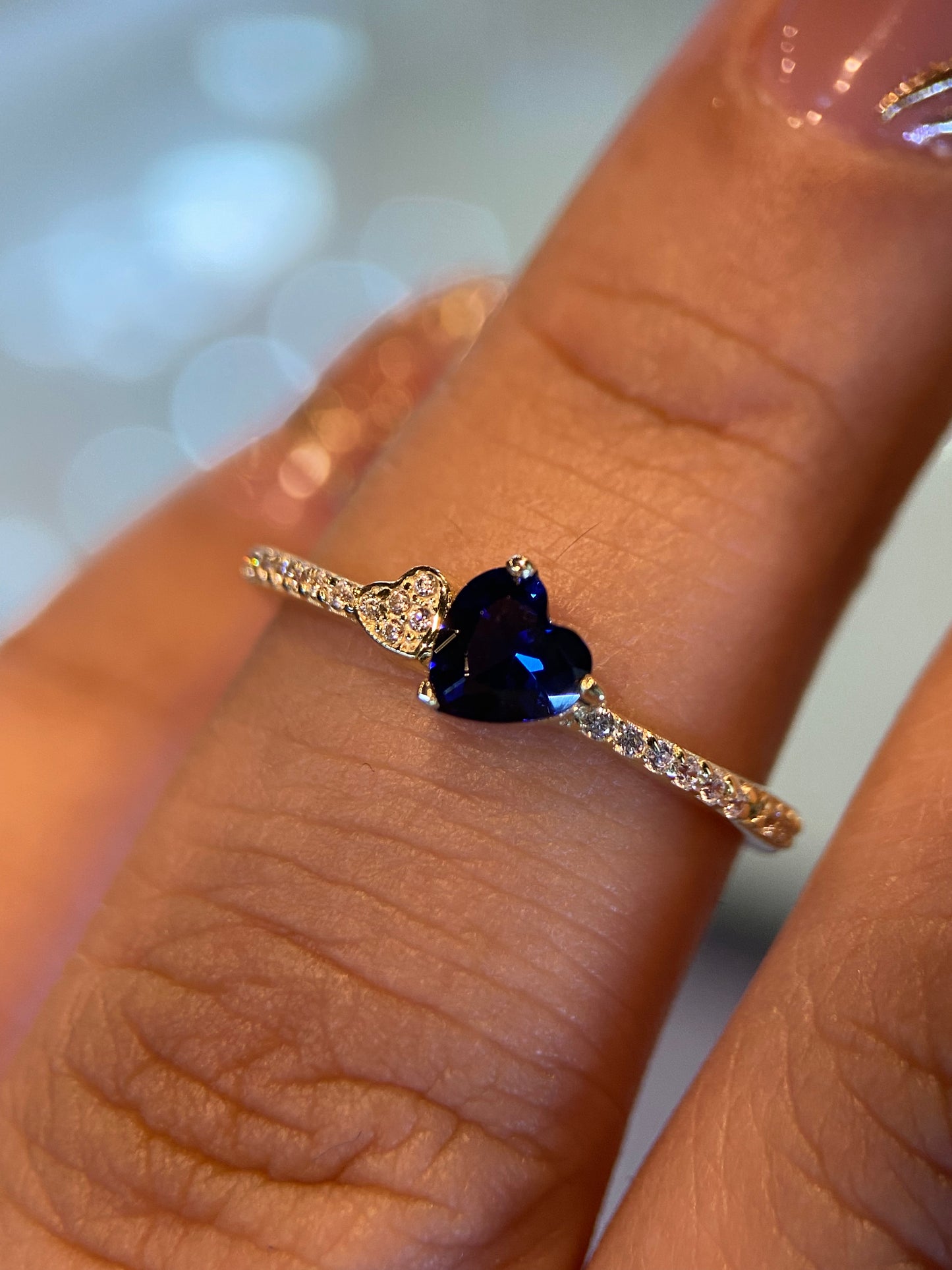 Anillo de compromiso en oro