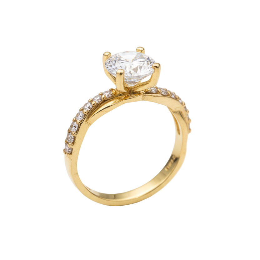 Anillo Charlize en Oro 1.0 ct