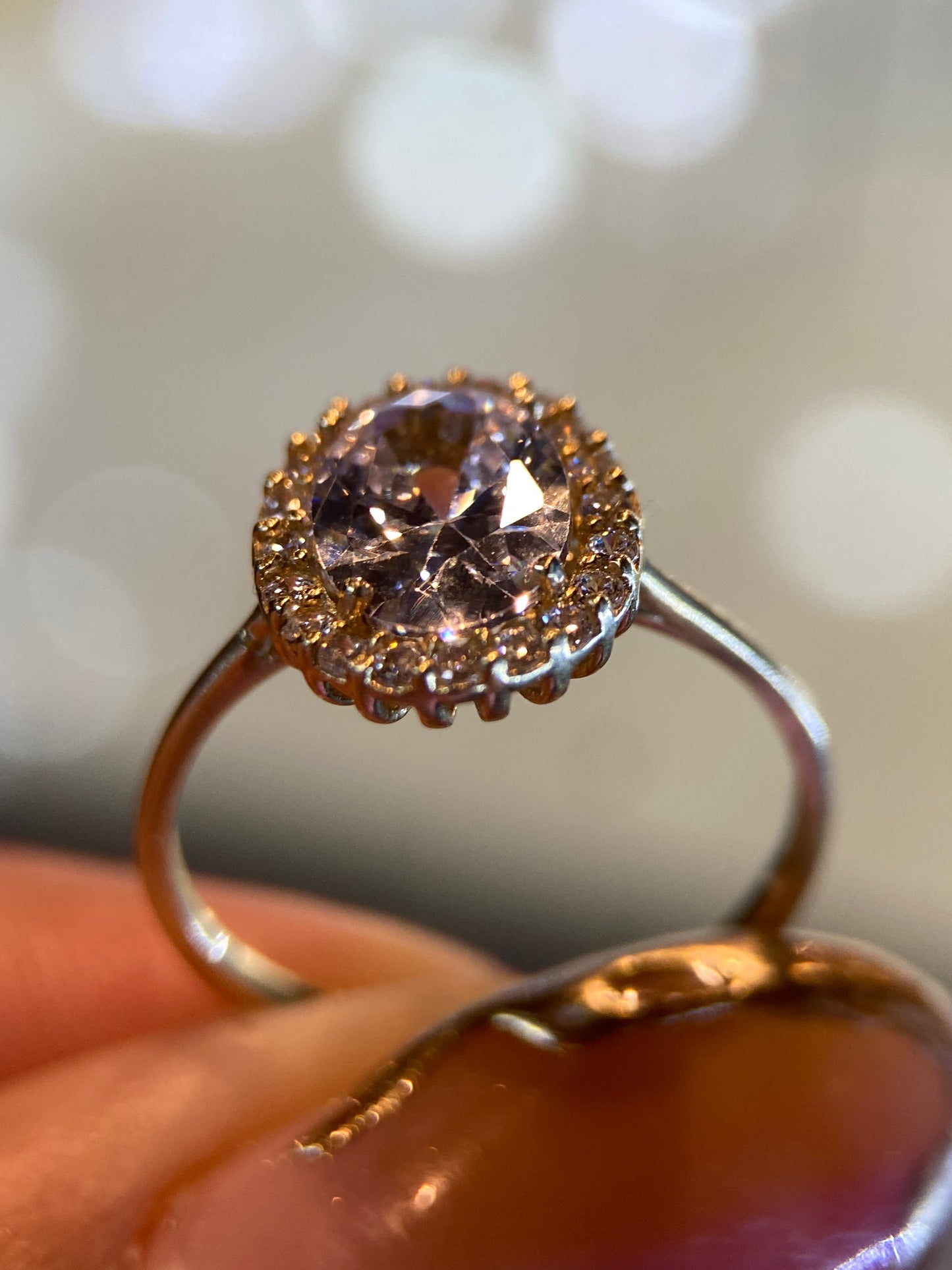 Anillo de compromiso en oro