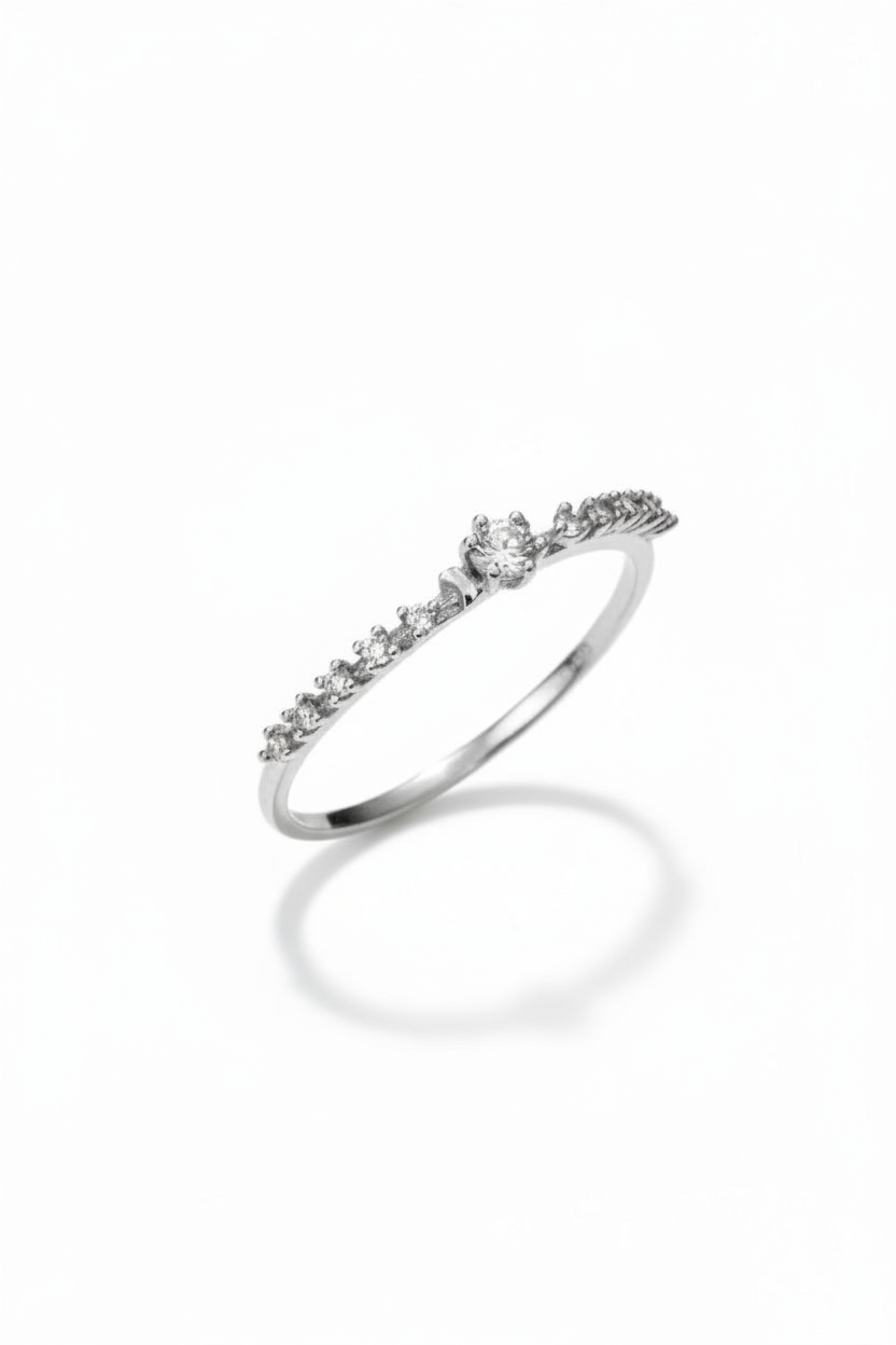 Anillo Danielle en oro 0.14 ct