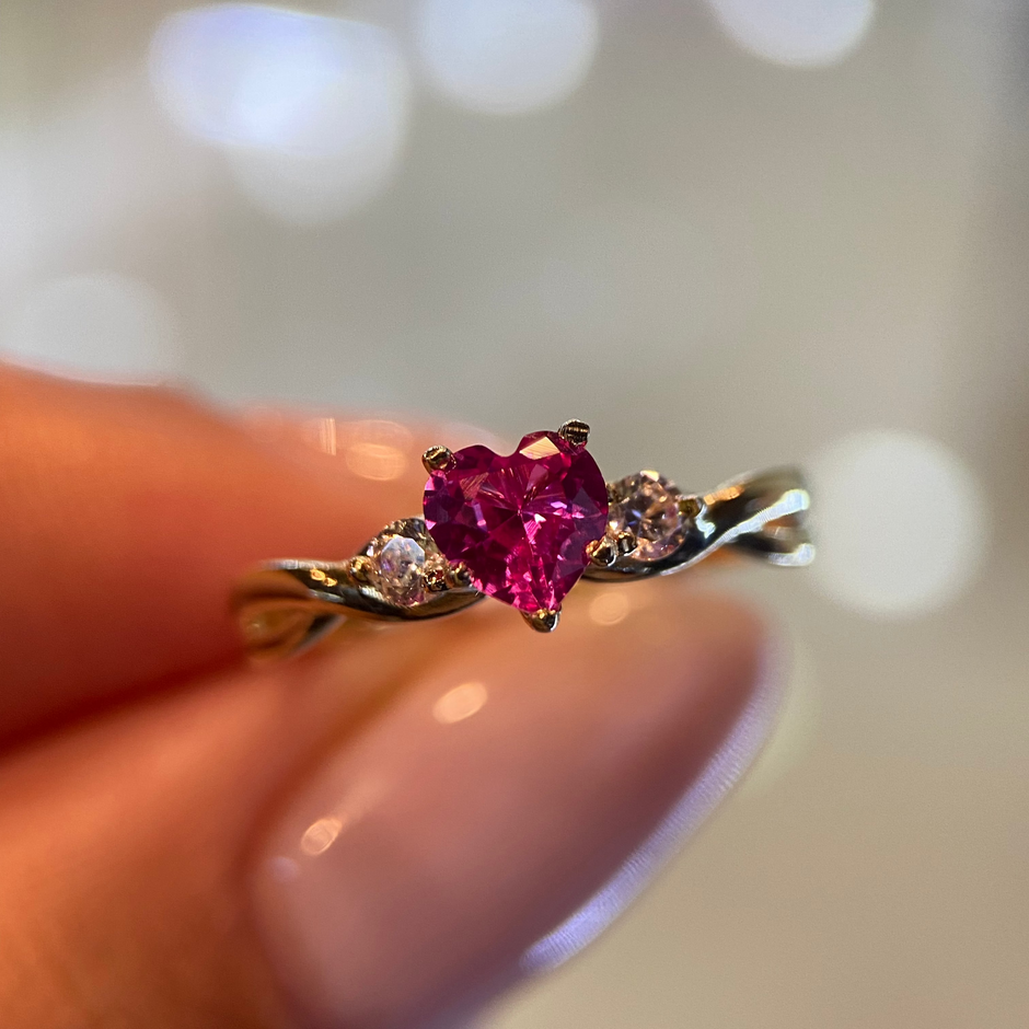 Anillo de compromiso en oro