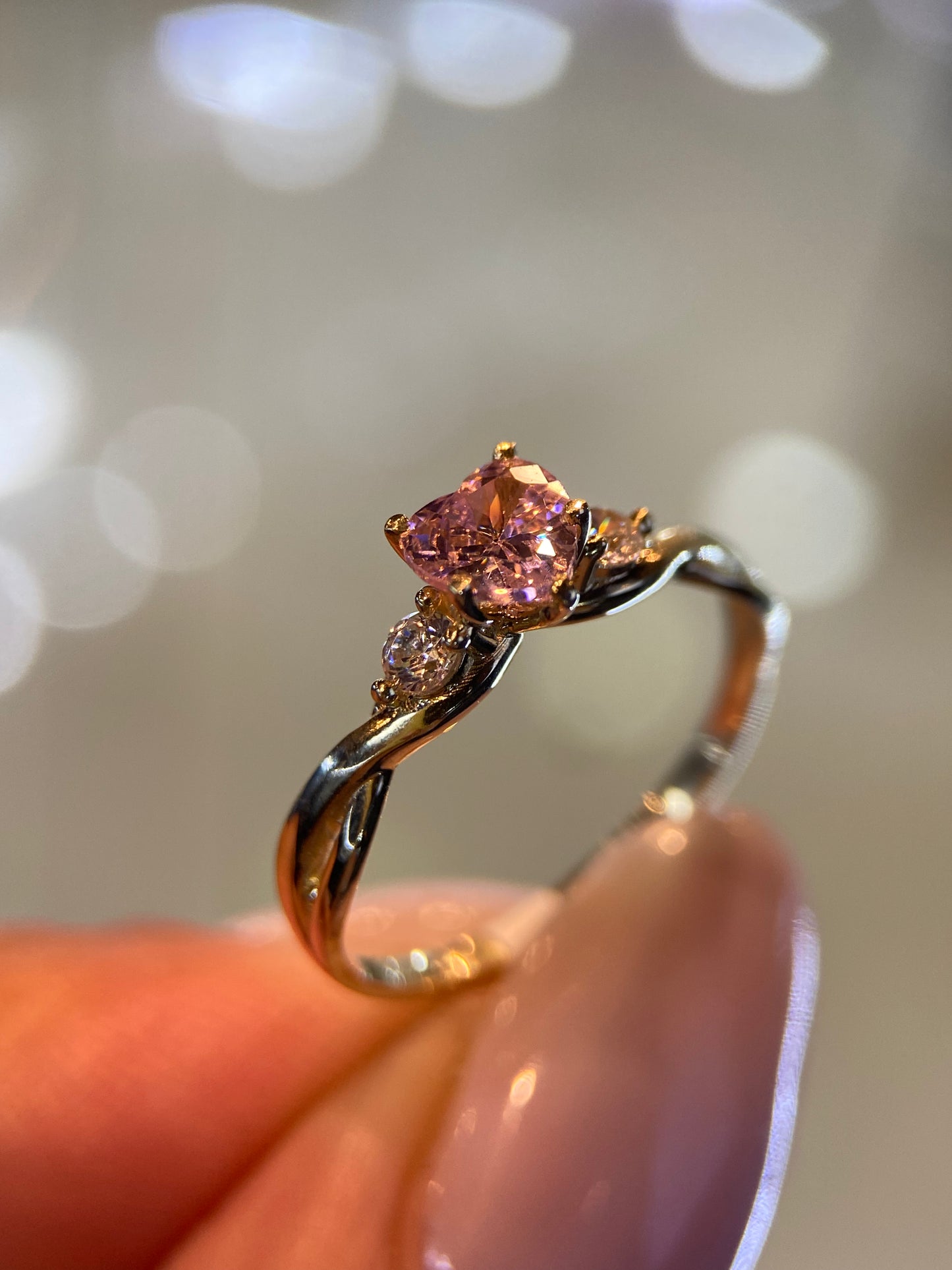 Anillo de compromiso en oro