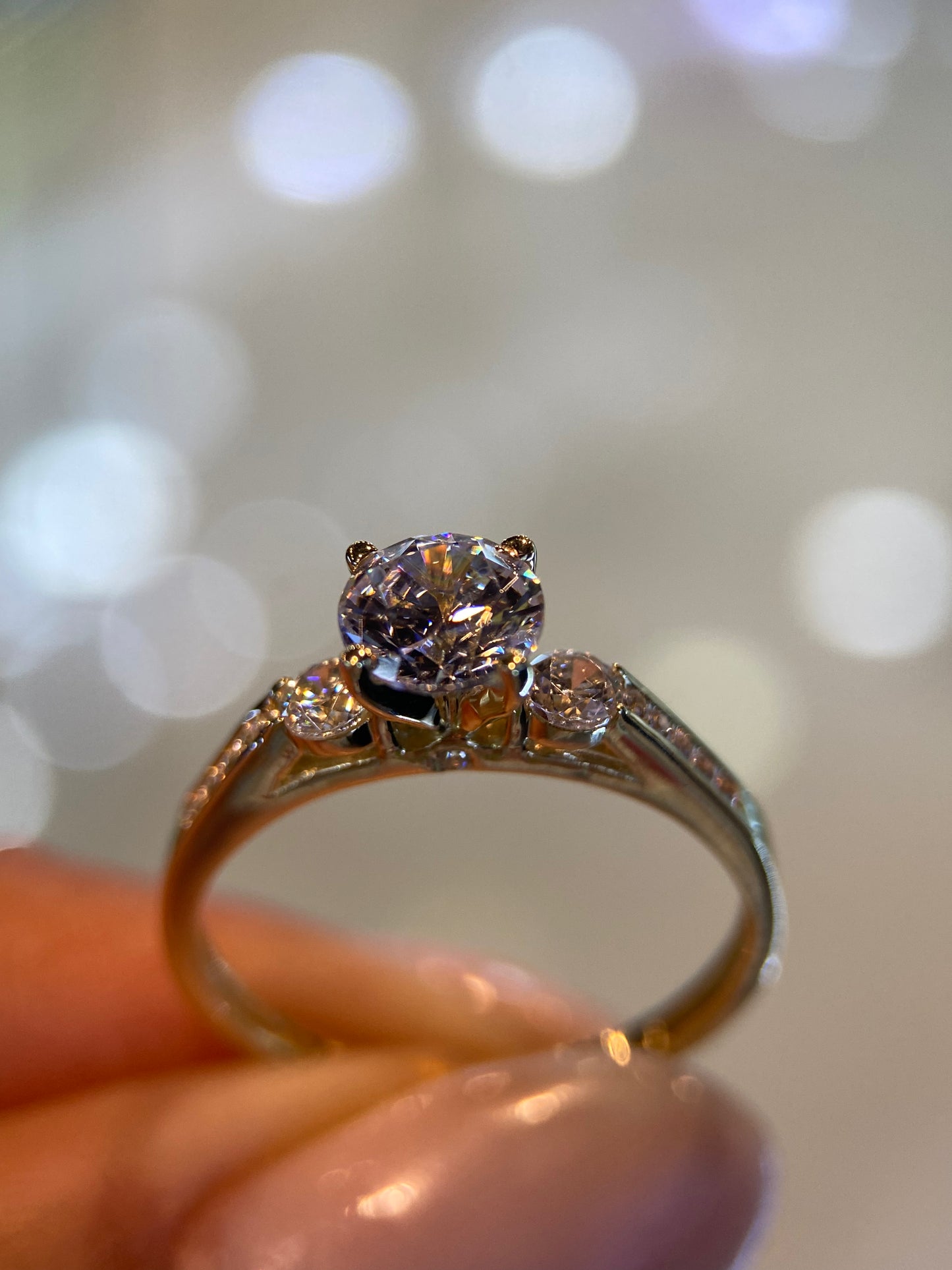 Anillo Cecilia en oro