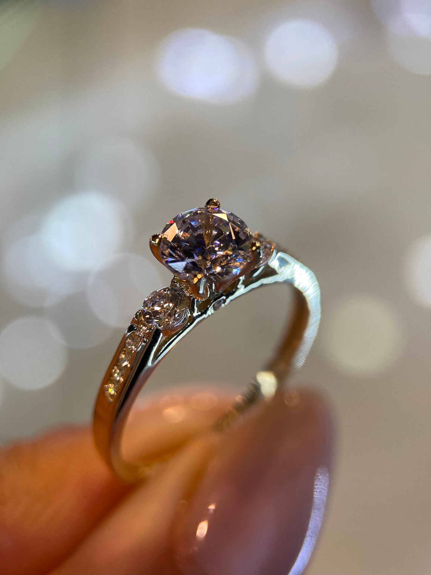 Anillo Cecilia en oro