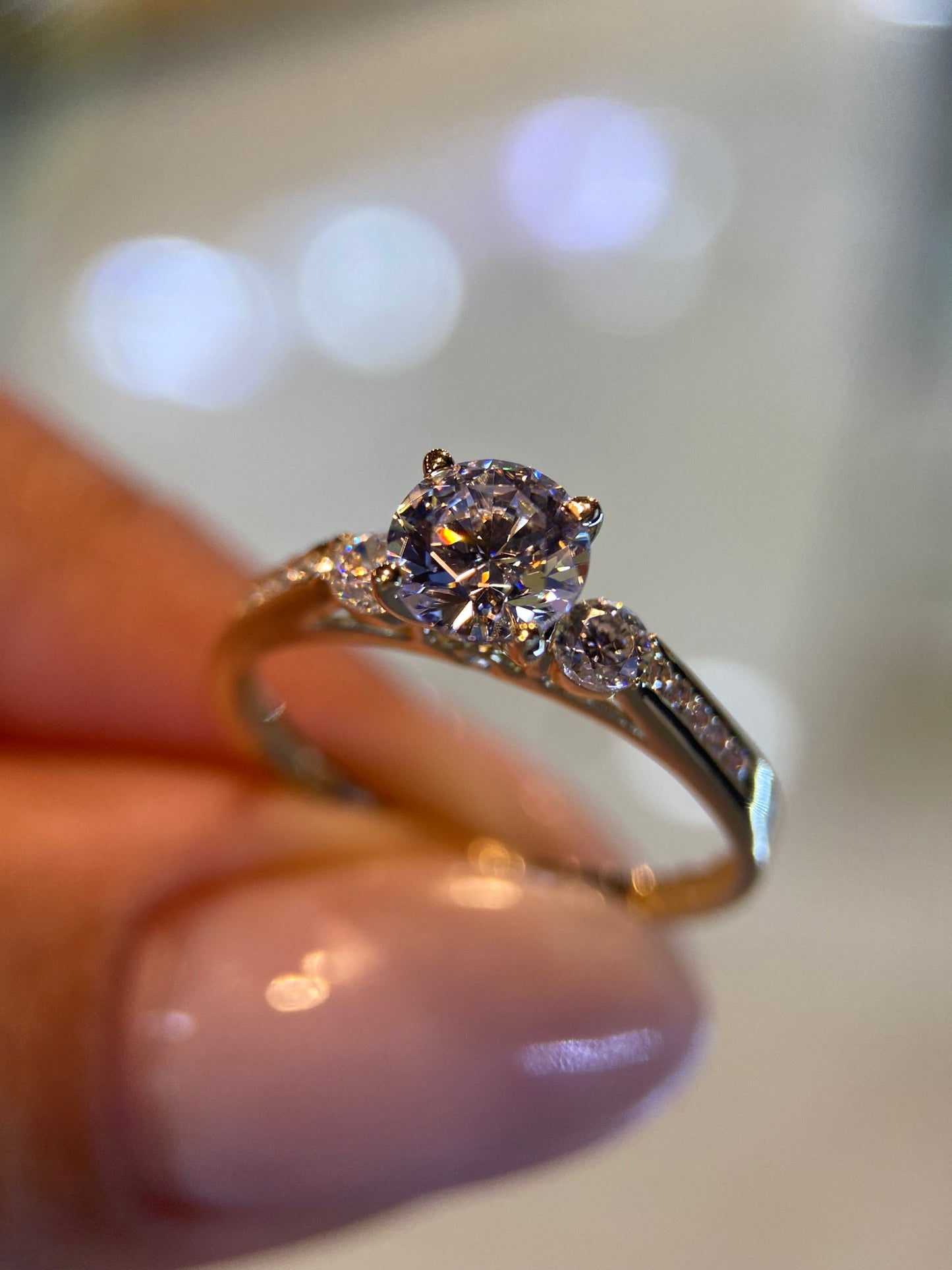 Anillo Cecilia en oro