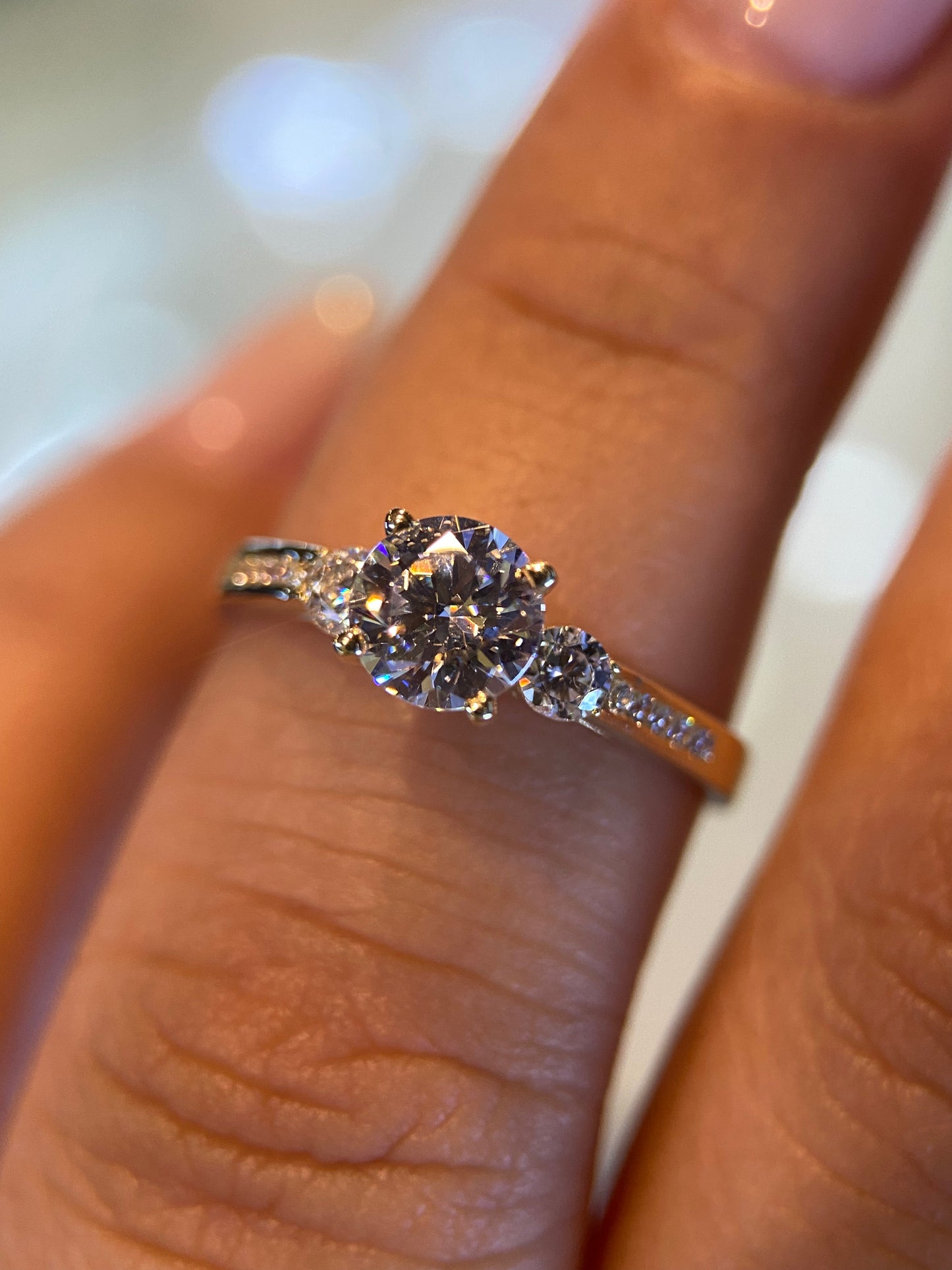 Anillo Cecilia en oro